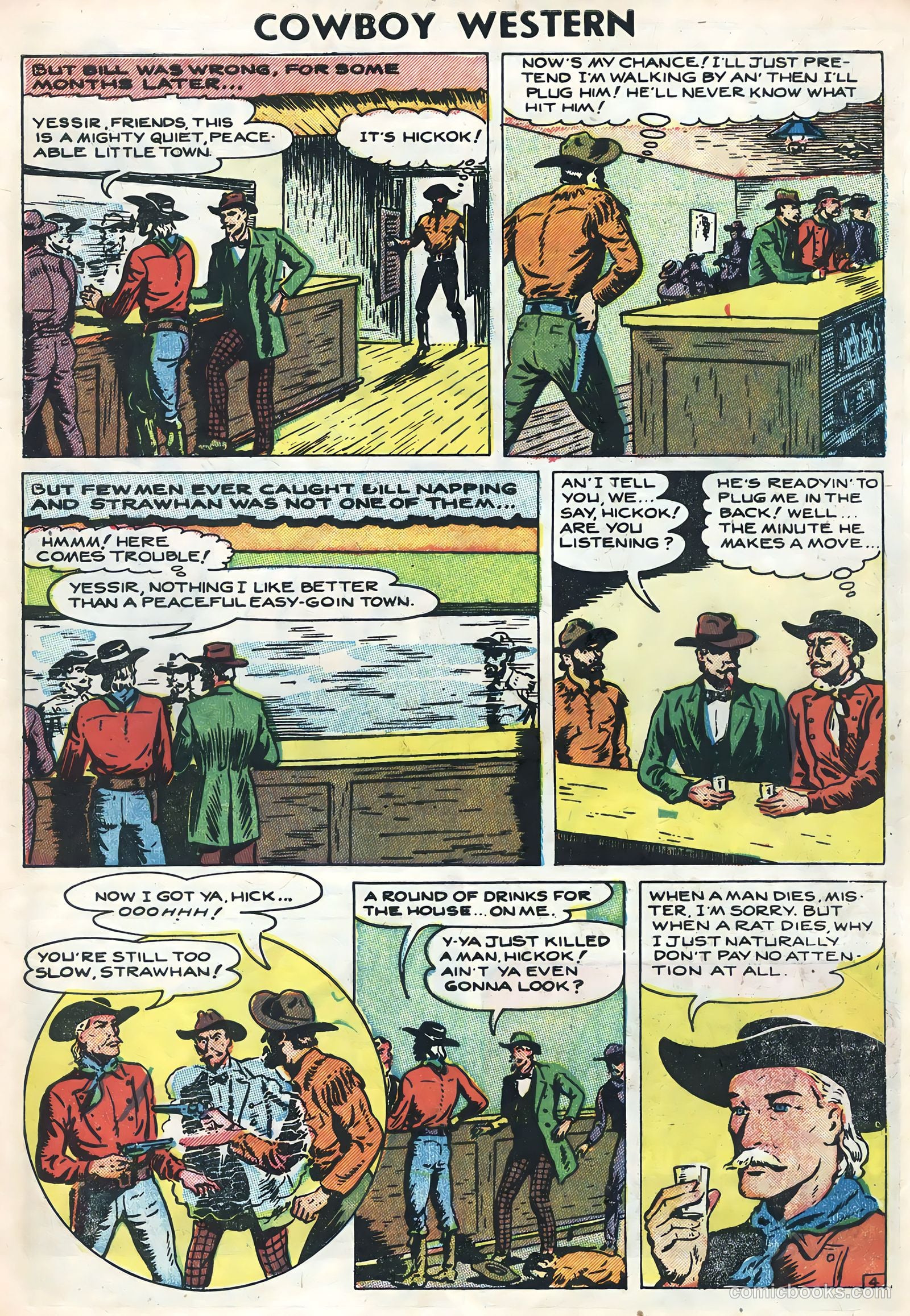 Cowboy Western #52 (1954) — page 7 of 36
