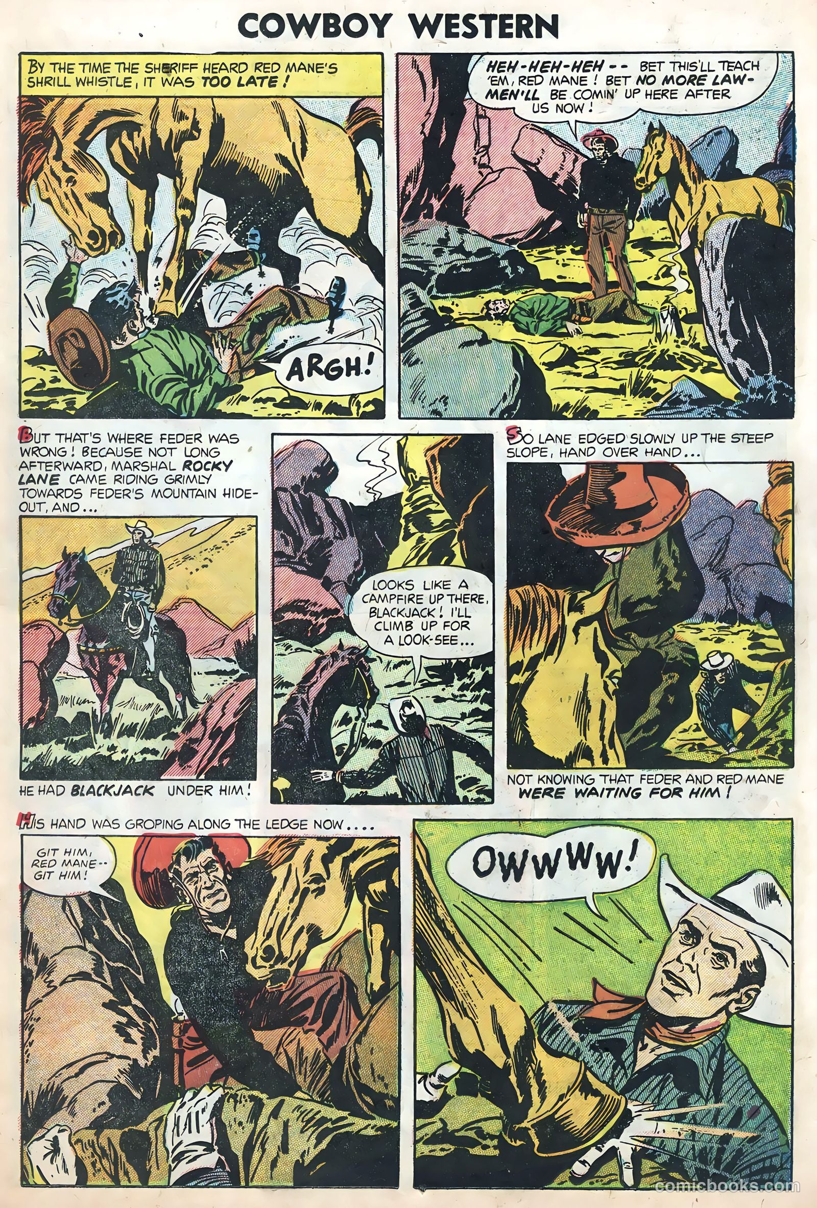 Cowboy Western #52 (1954) — page 11 of 36