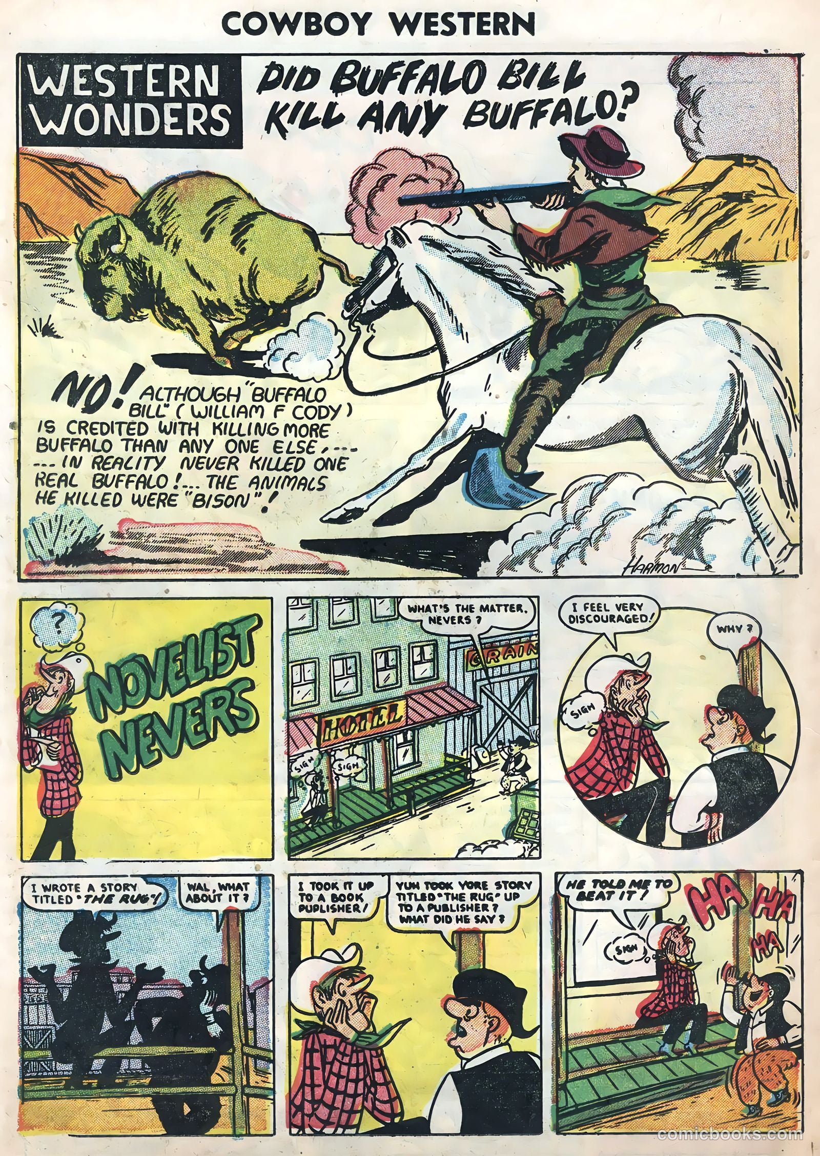 Cowboy Western #52 (1954) — page 14 of 36
