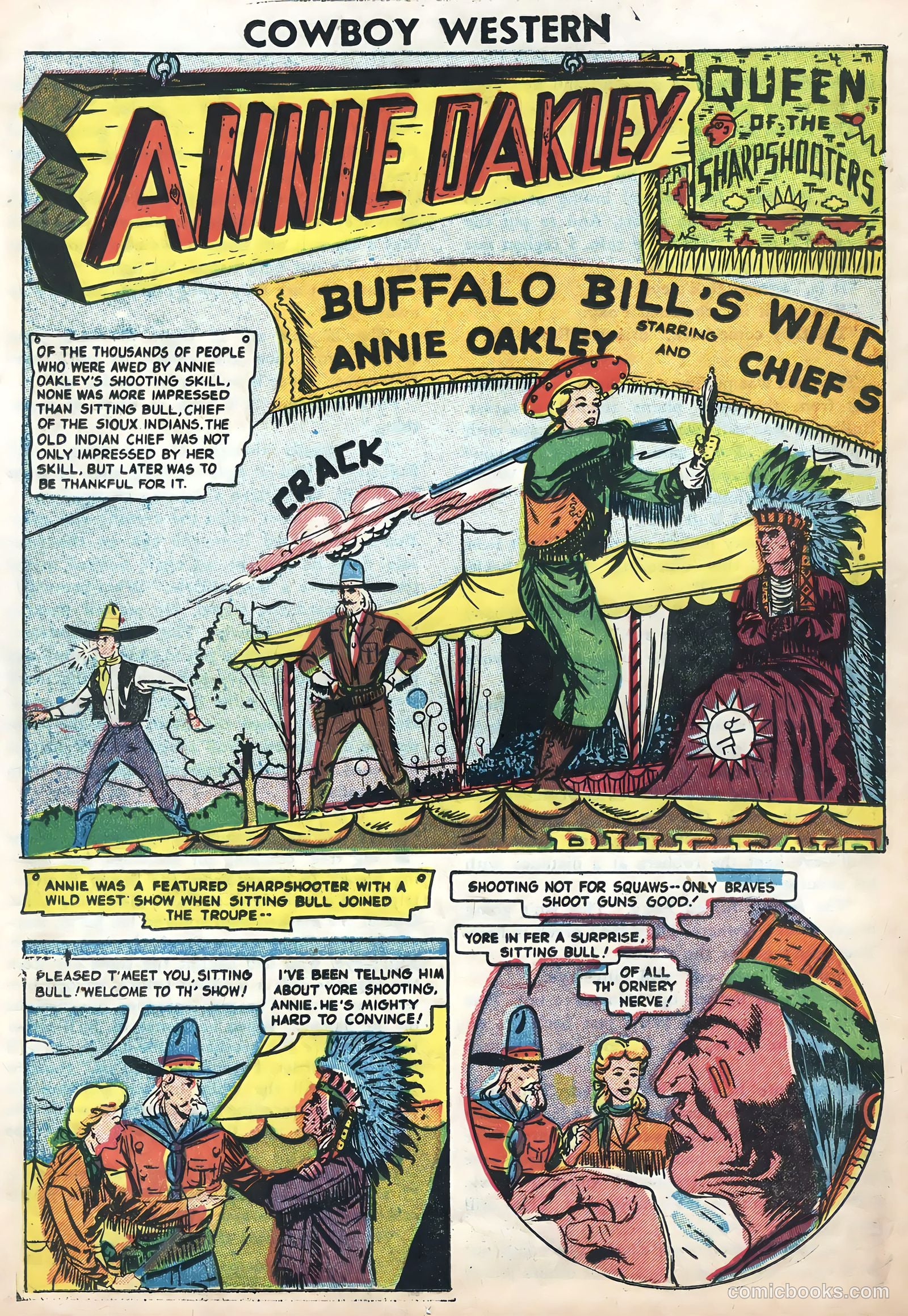 Cowboy Western #52 (1954) — page 18 of 36