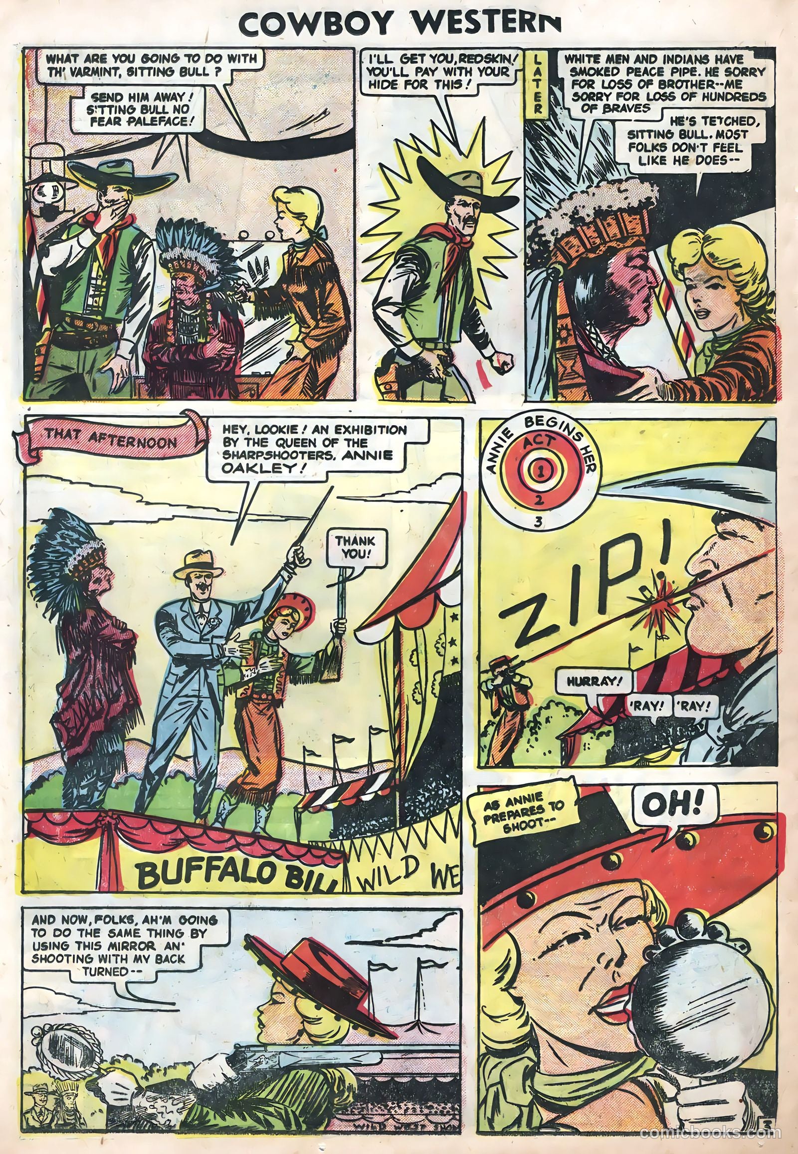 Cowboy Western #52 (1954) — page 20 of 36