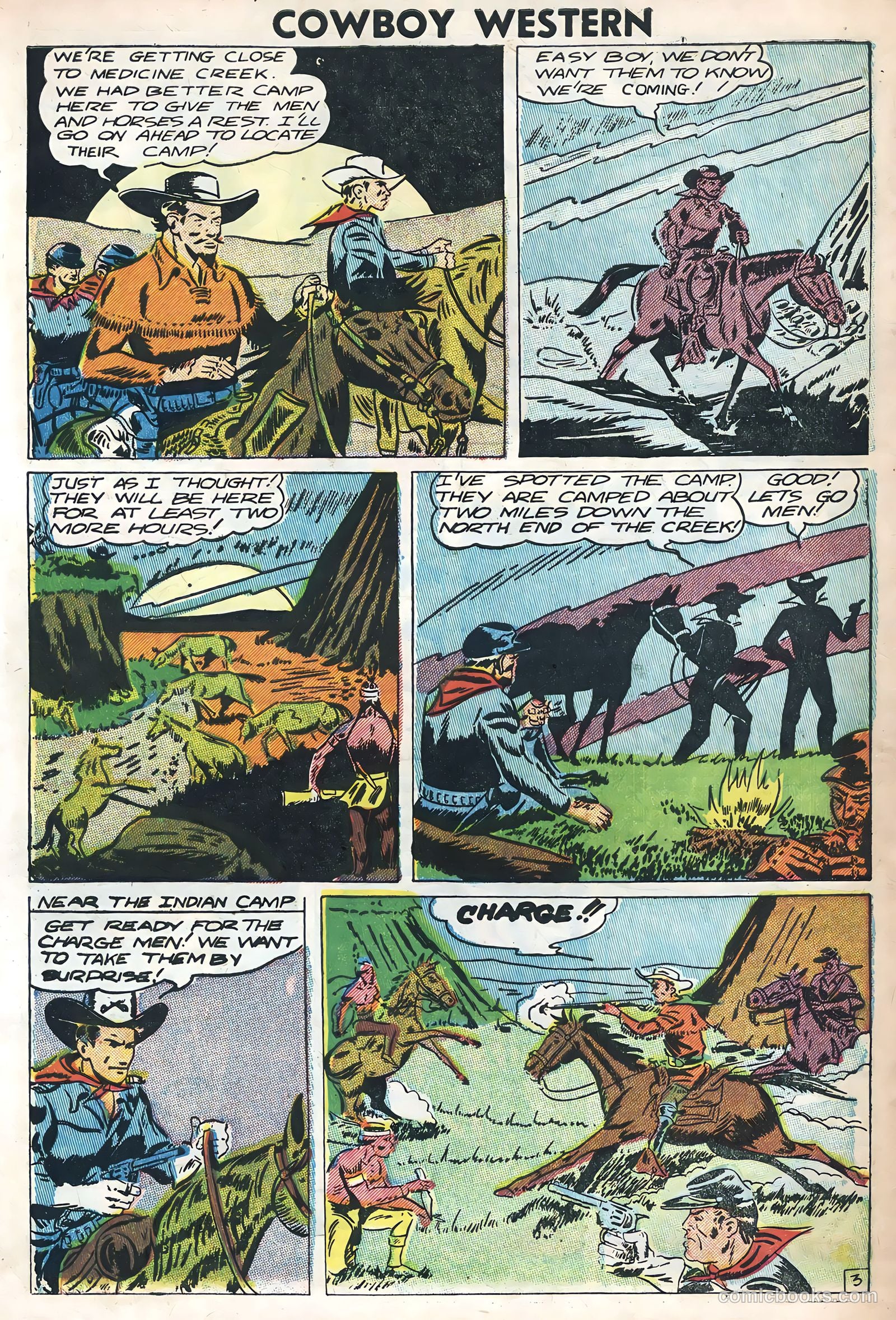 Cowboy Western #52 (1954) — page 30 of 36