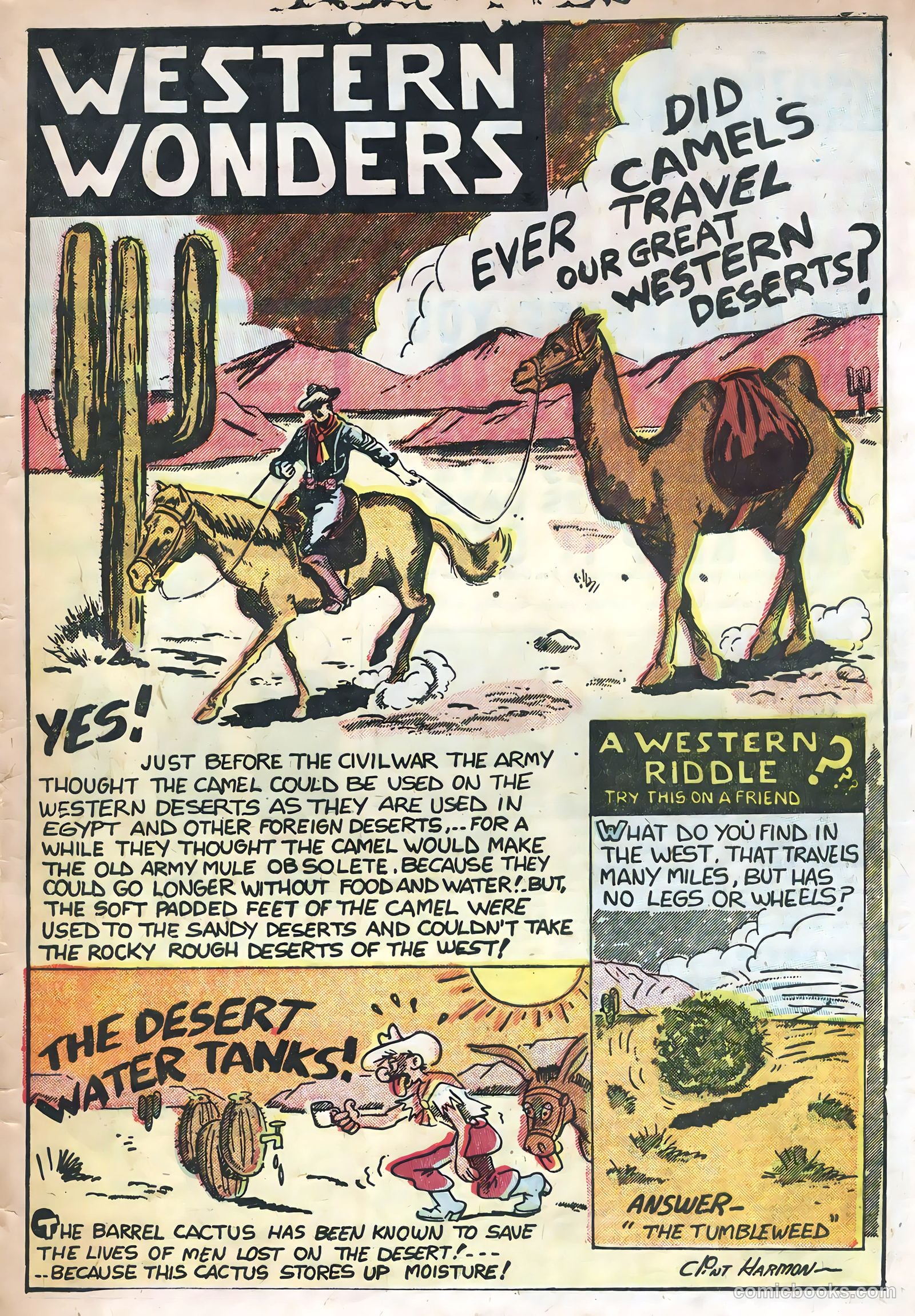 Cowboy Western #52 (1954) — page 33 of 36