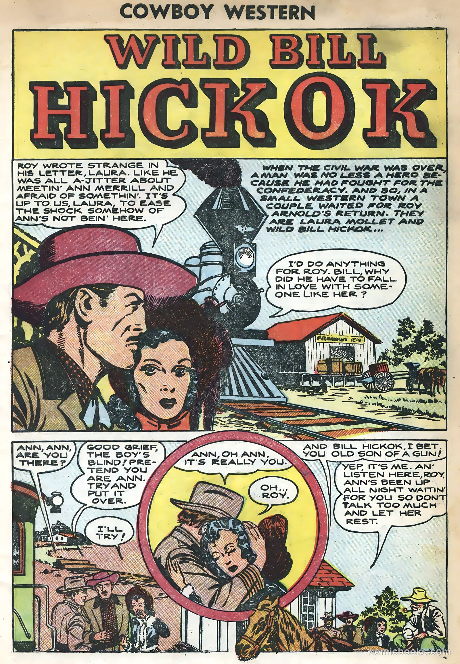 Cowboy Western #53 (1955) — page 3 of 36
