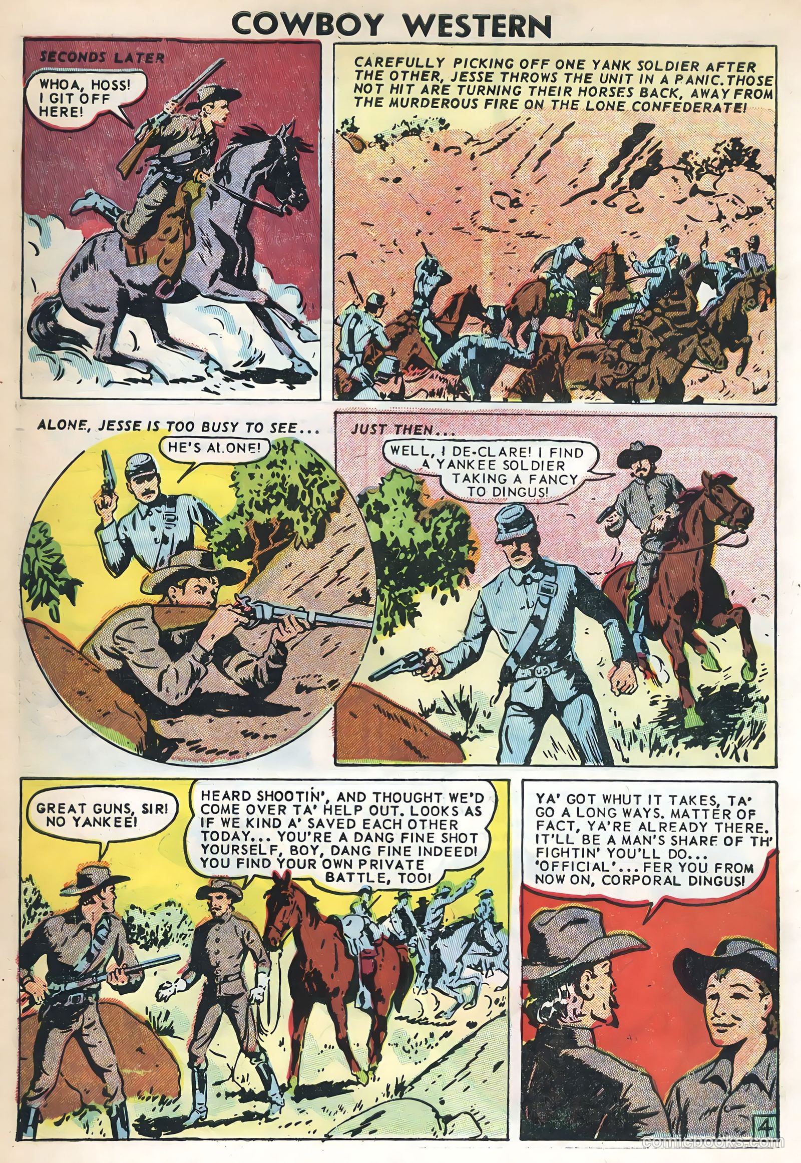 Cowboy Western #53 (1955) — page 10 of 36