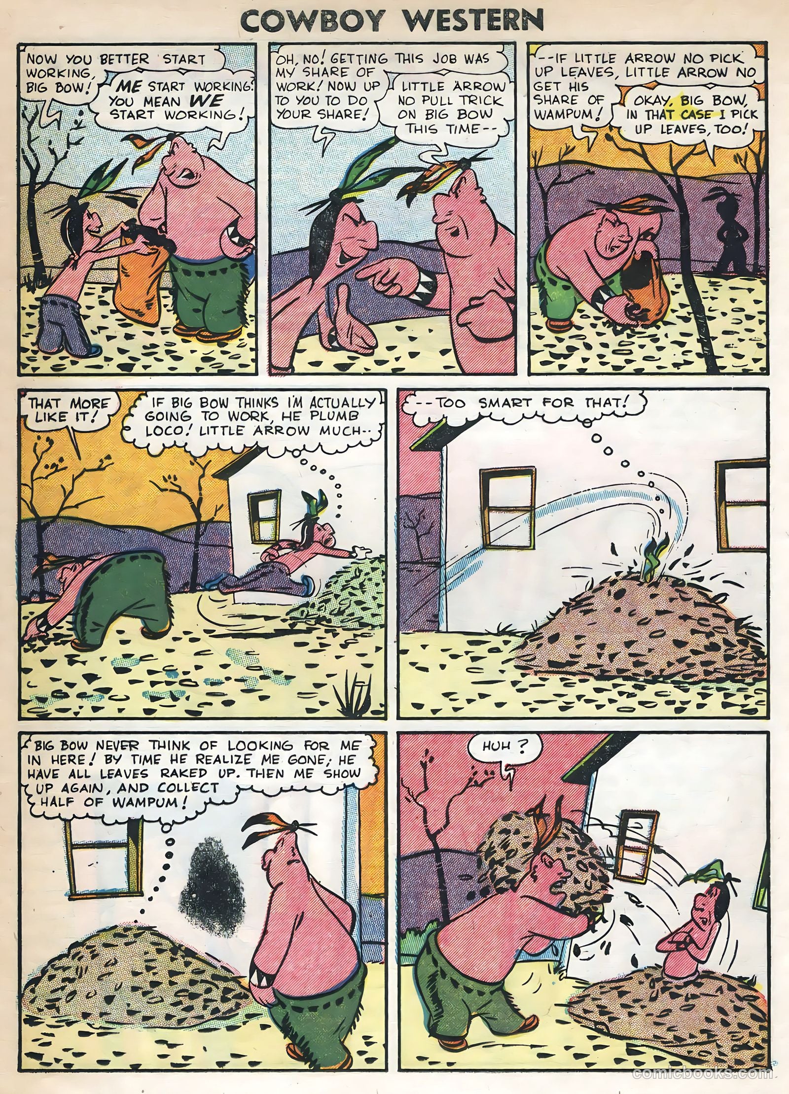 Cowboy Western #53 (1955) — page 12 of 36