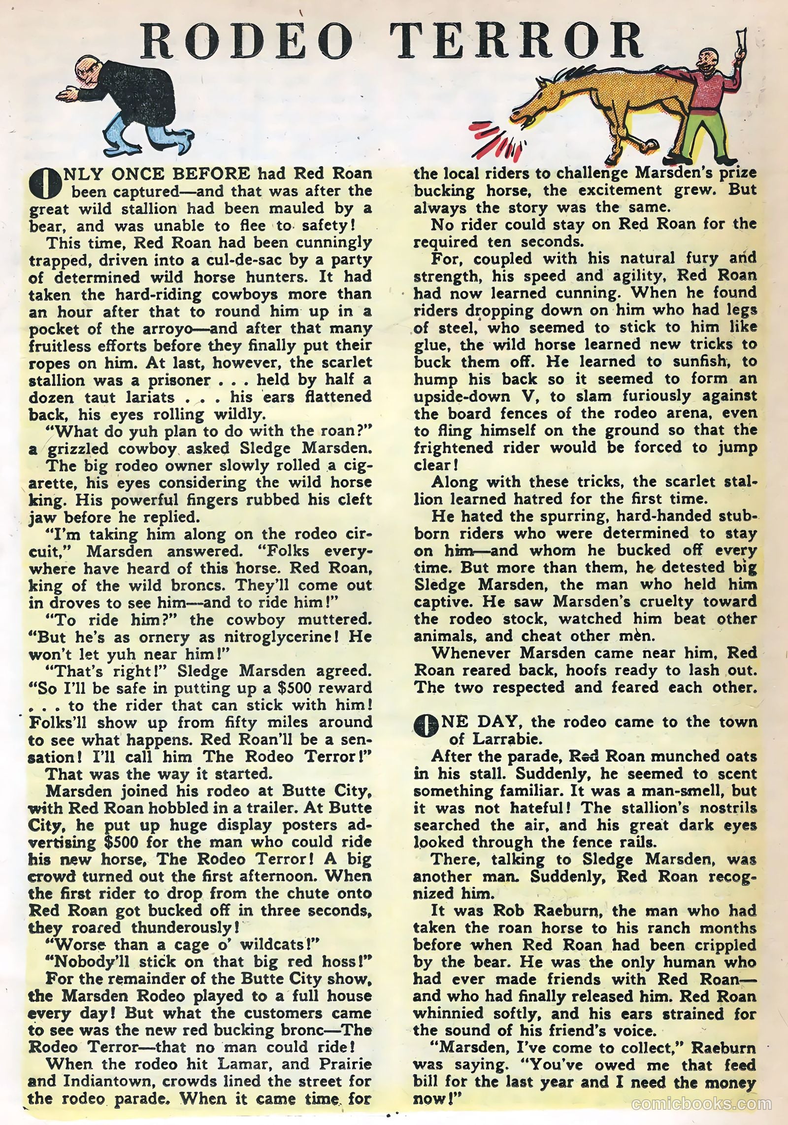 Cowboy Western #53 (1955) — page 15 of 36