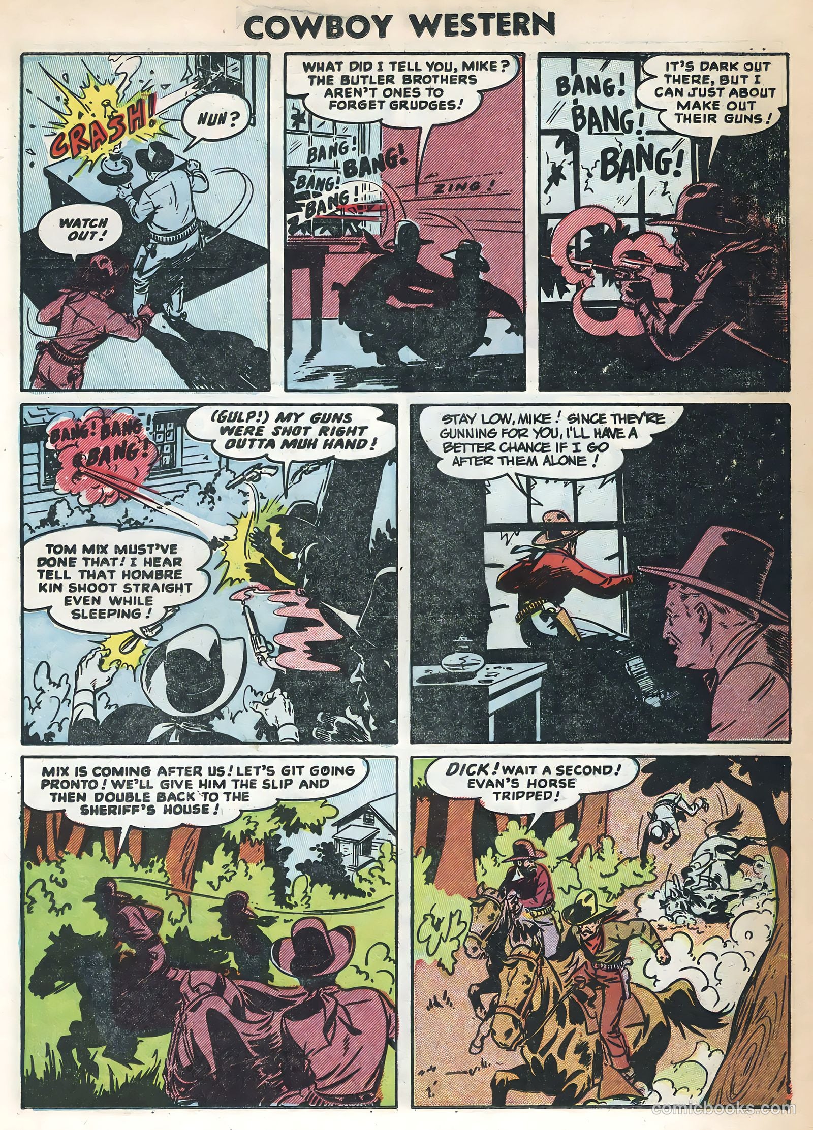 Cowboy Western #53 (1955) — page 19 of 36