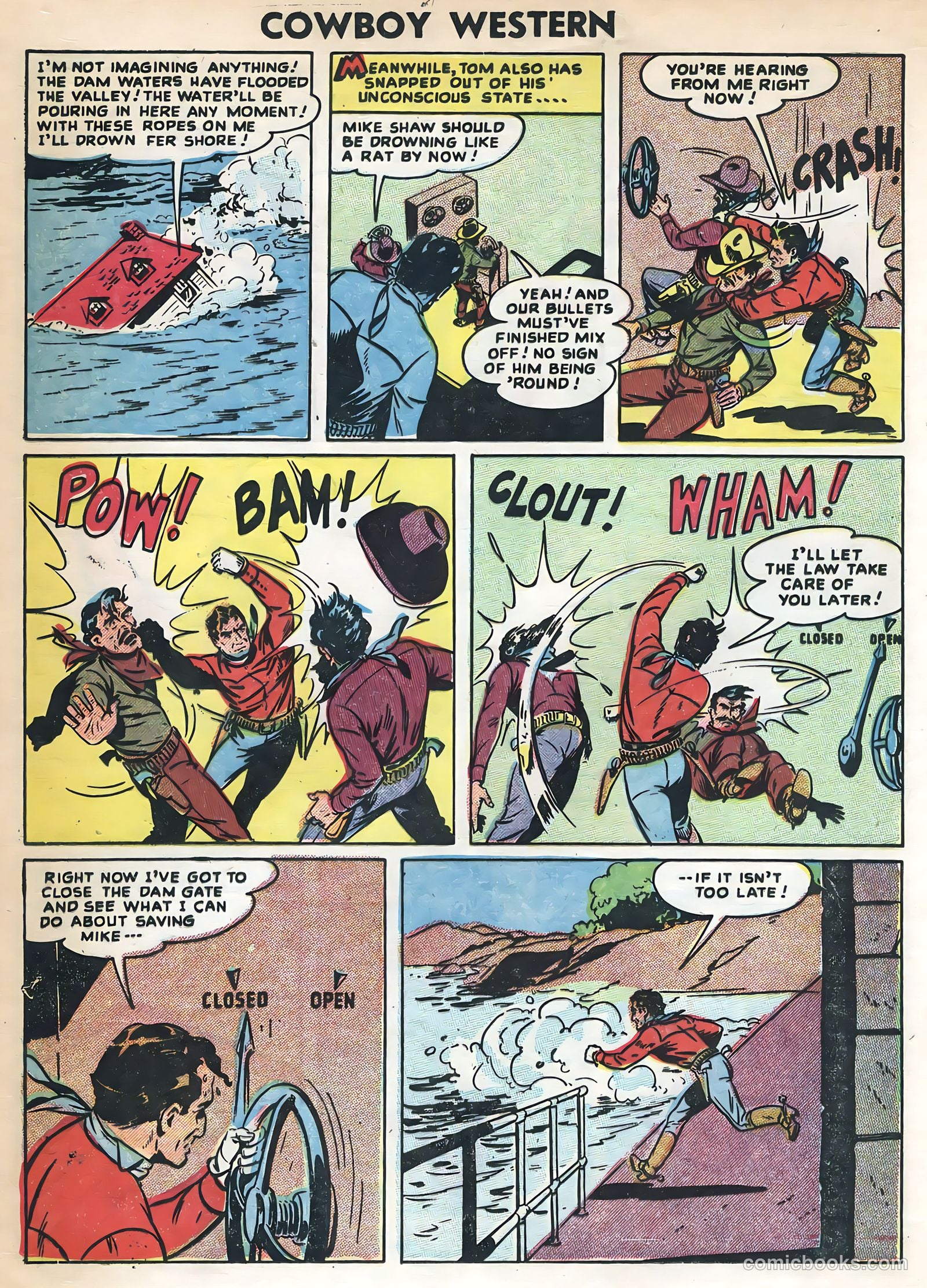 Cowboy Western #53 (1955) — page 24 of 36