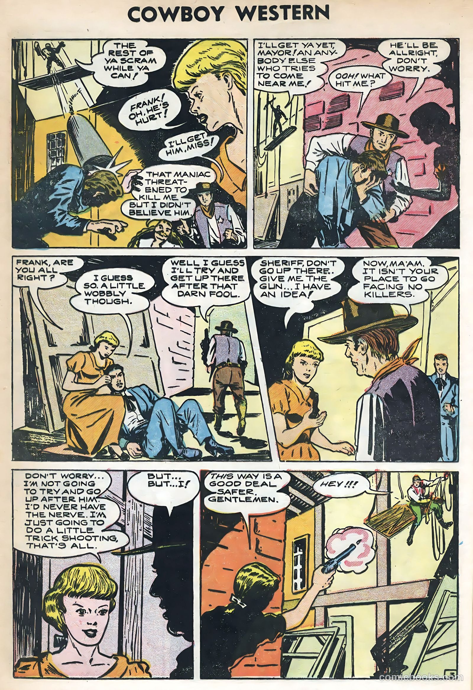 Cowboy Western #53 (1955) — page 28 of 36