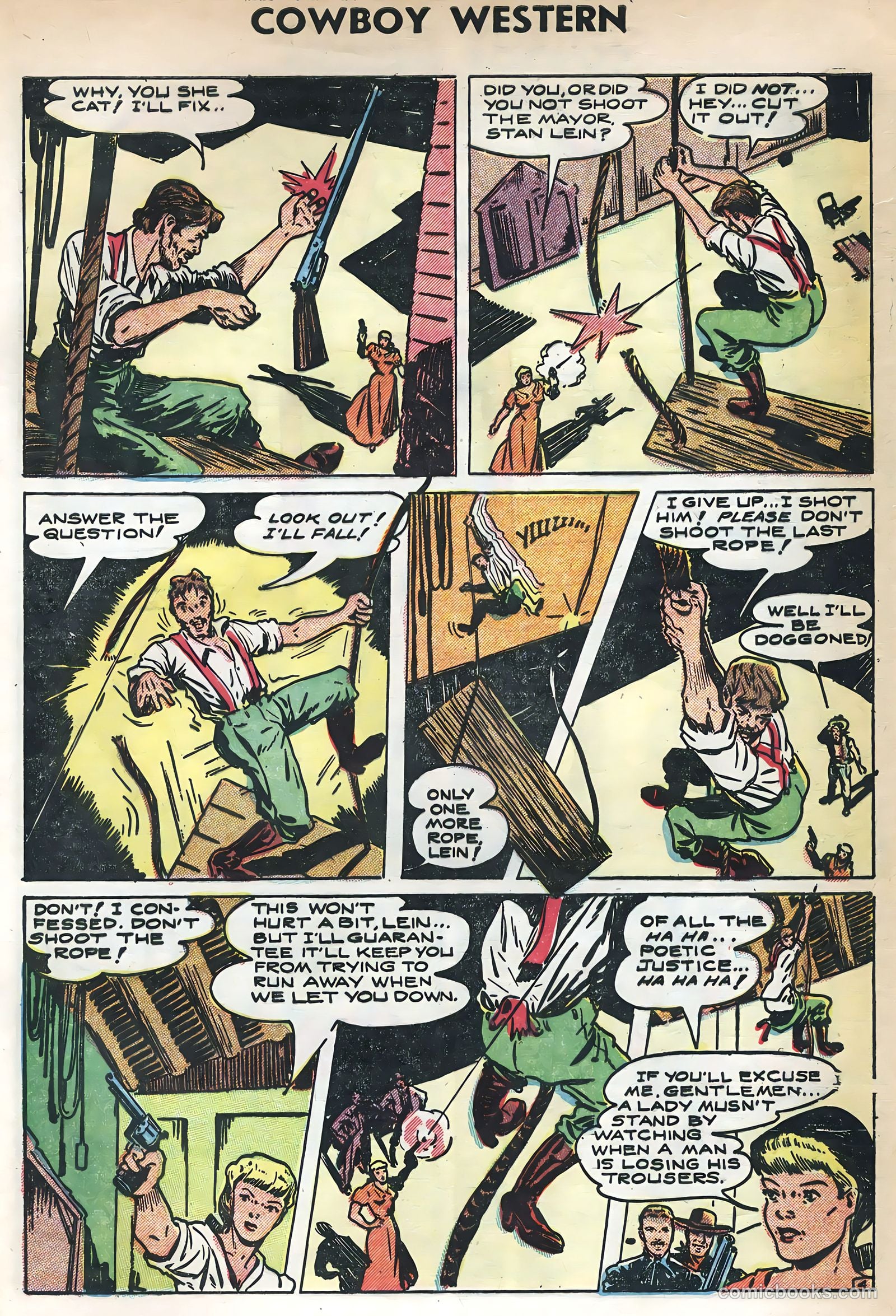 Cowboy Western #53 (1955) — page 29 of 36