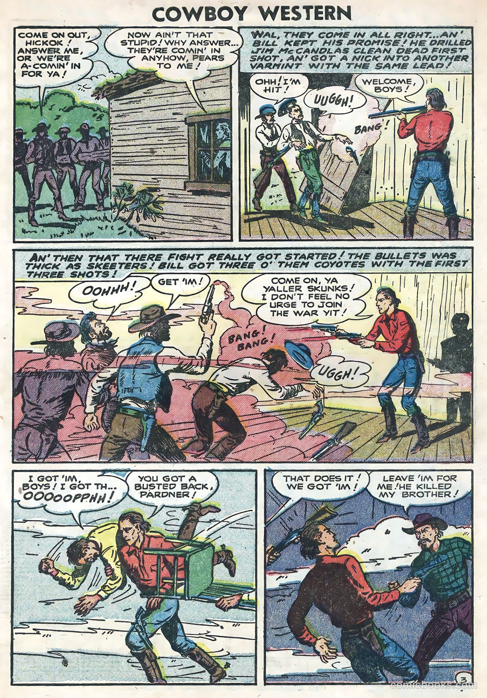 Cowboy Western #54 (1955) — page 5 of 36