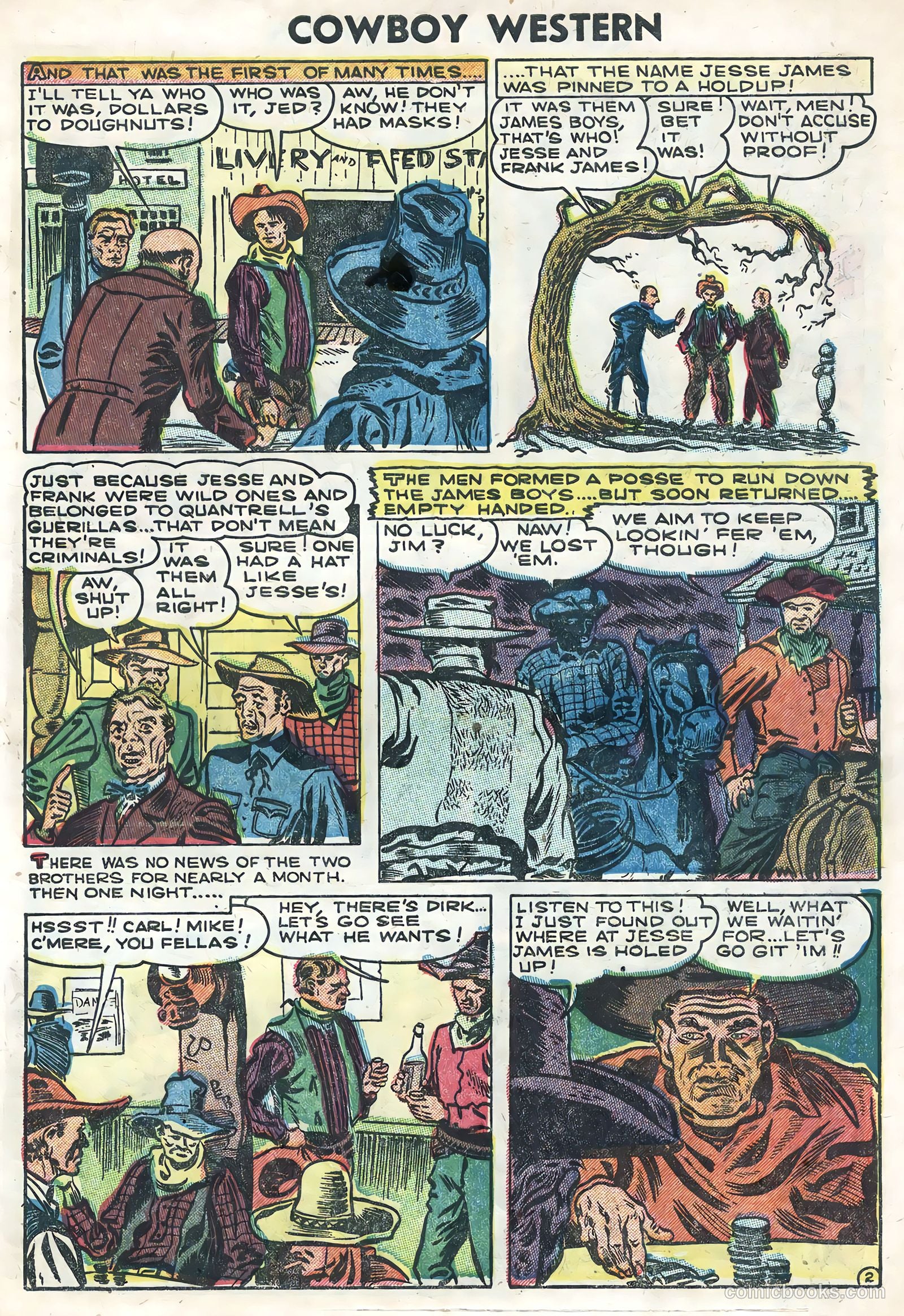 Cowboy Western #54 (1955) — page 9 of 36