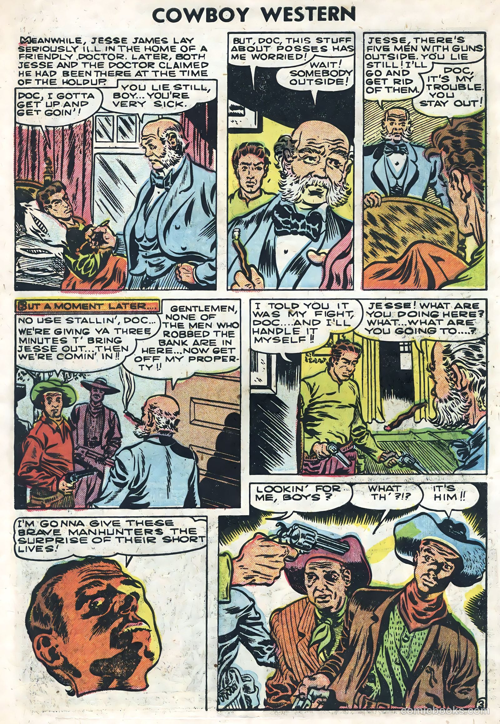 Cowboy Western #54 (1955) — page 10 of 36