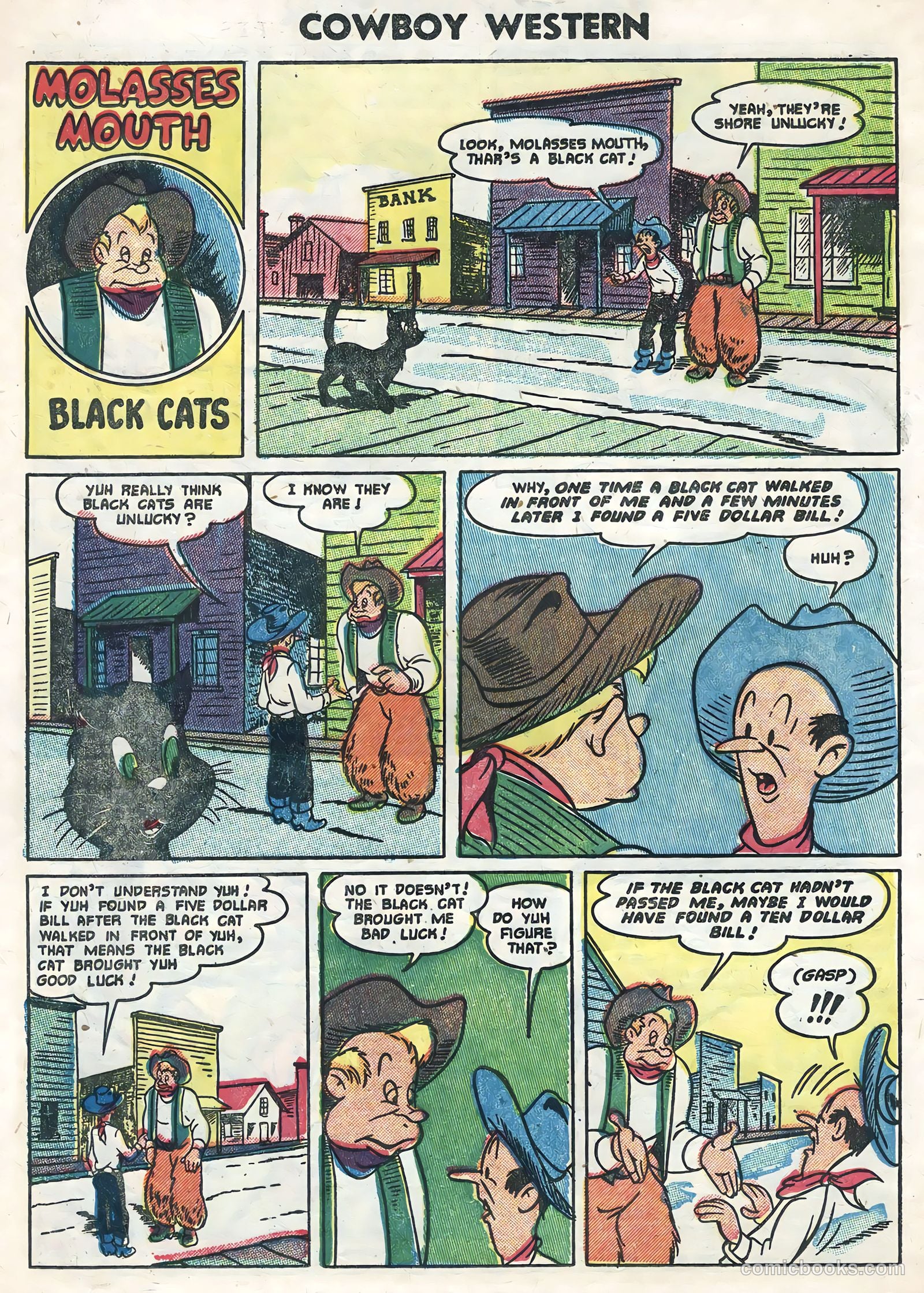 Cowboy Western #54 (1955) — page 12 of 36