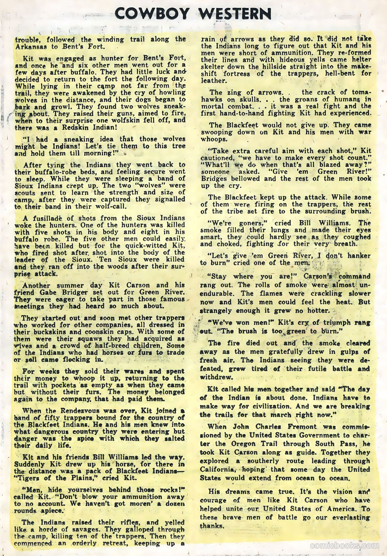Cowboy Western #54 (1955) — page 14 of 36