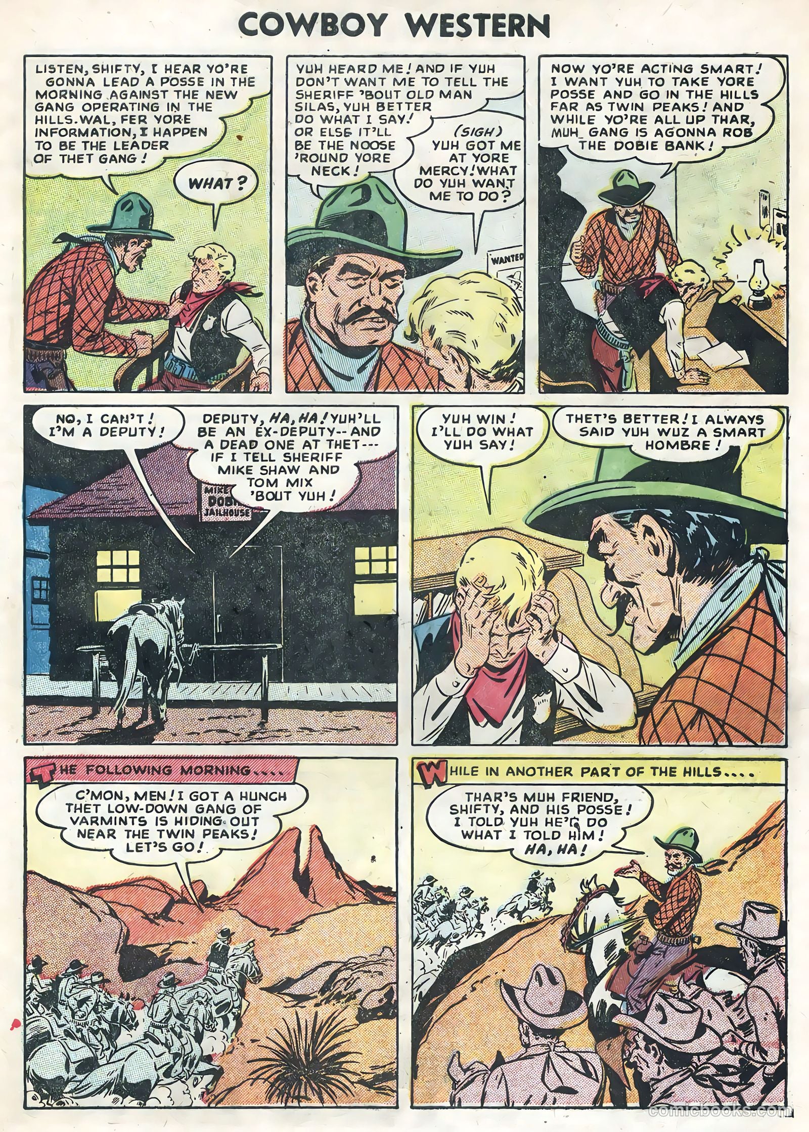 Cowboy Western #54 (1955) — page 29 of 36