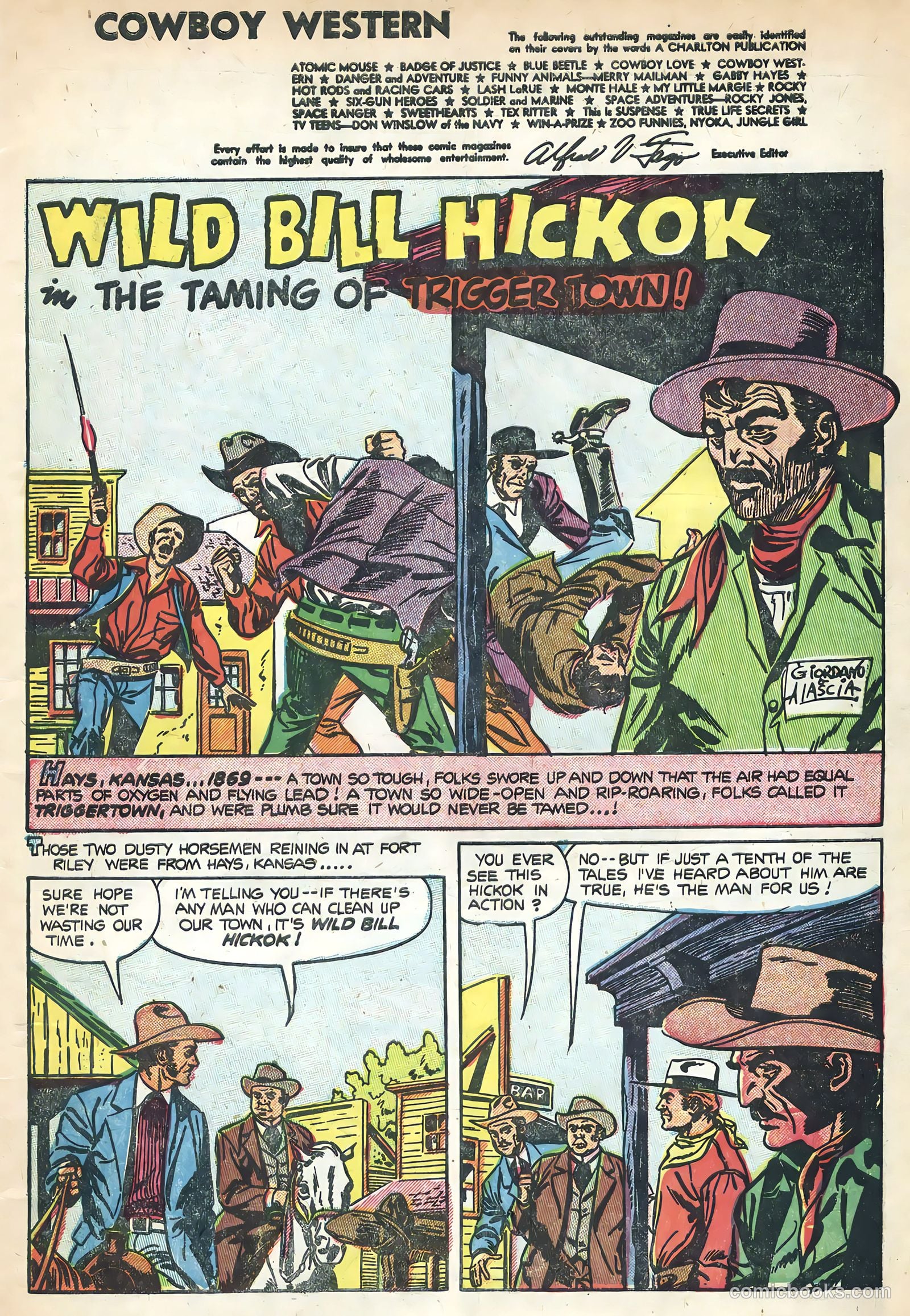Cowboy Western #55 (1955) — page 3 of 36