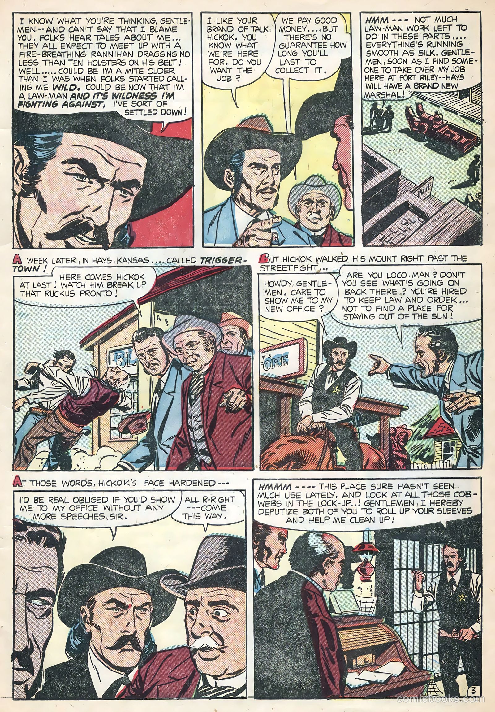 Cowboy Western #55 (1955) — page 5 of 36