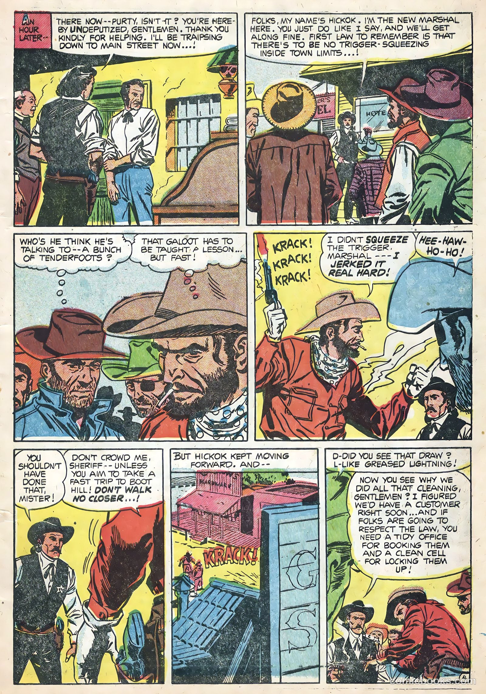 Cowboy Western #55 (1955) — page 7 of 36