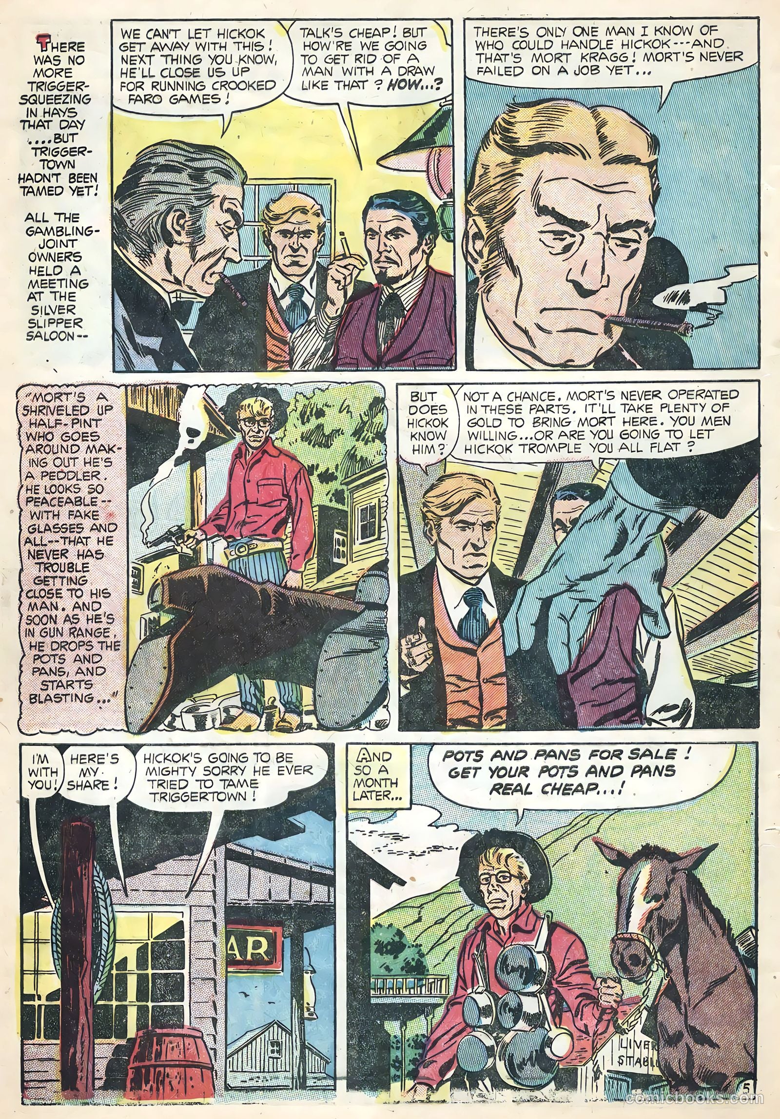 Cowboy Western #55 (1955) — page 8 of 36