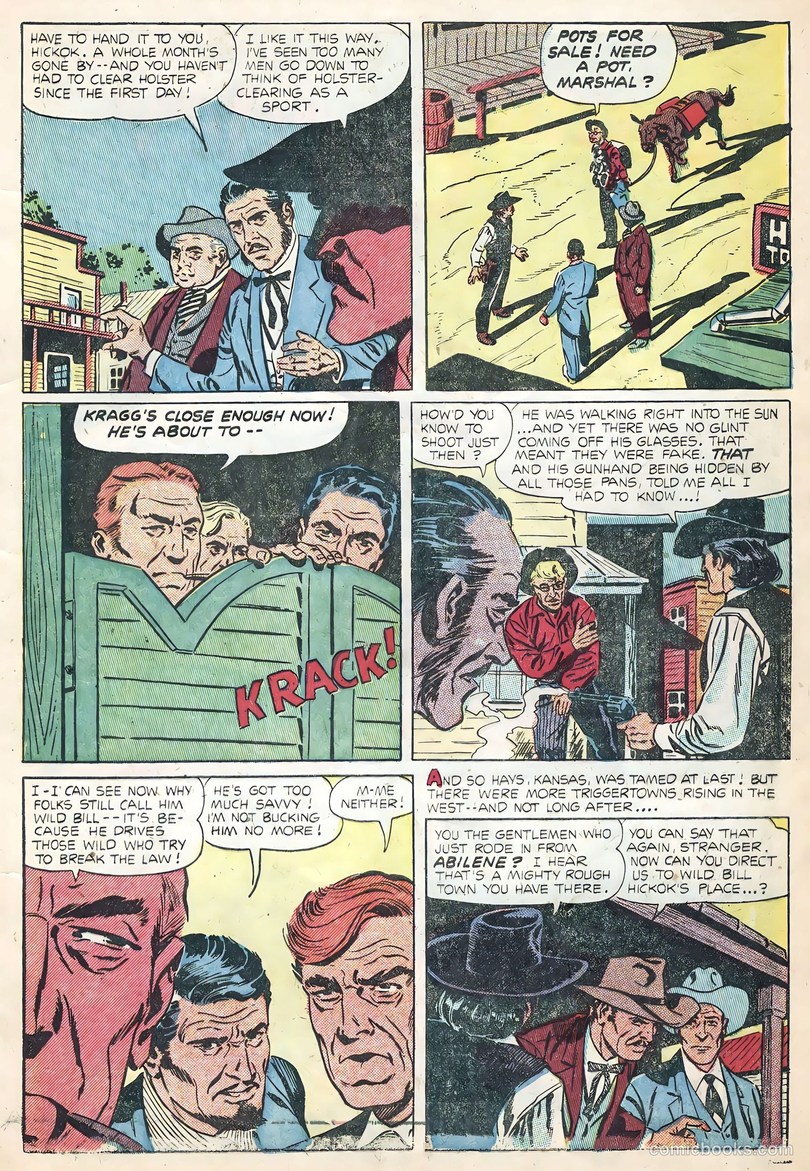 Cowboy Western #55 (1955) — page 9 of 36