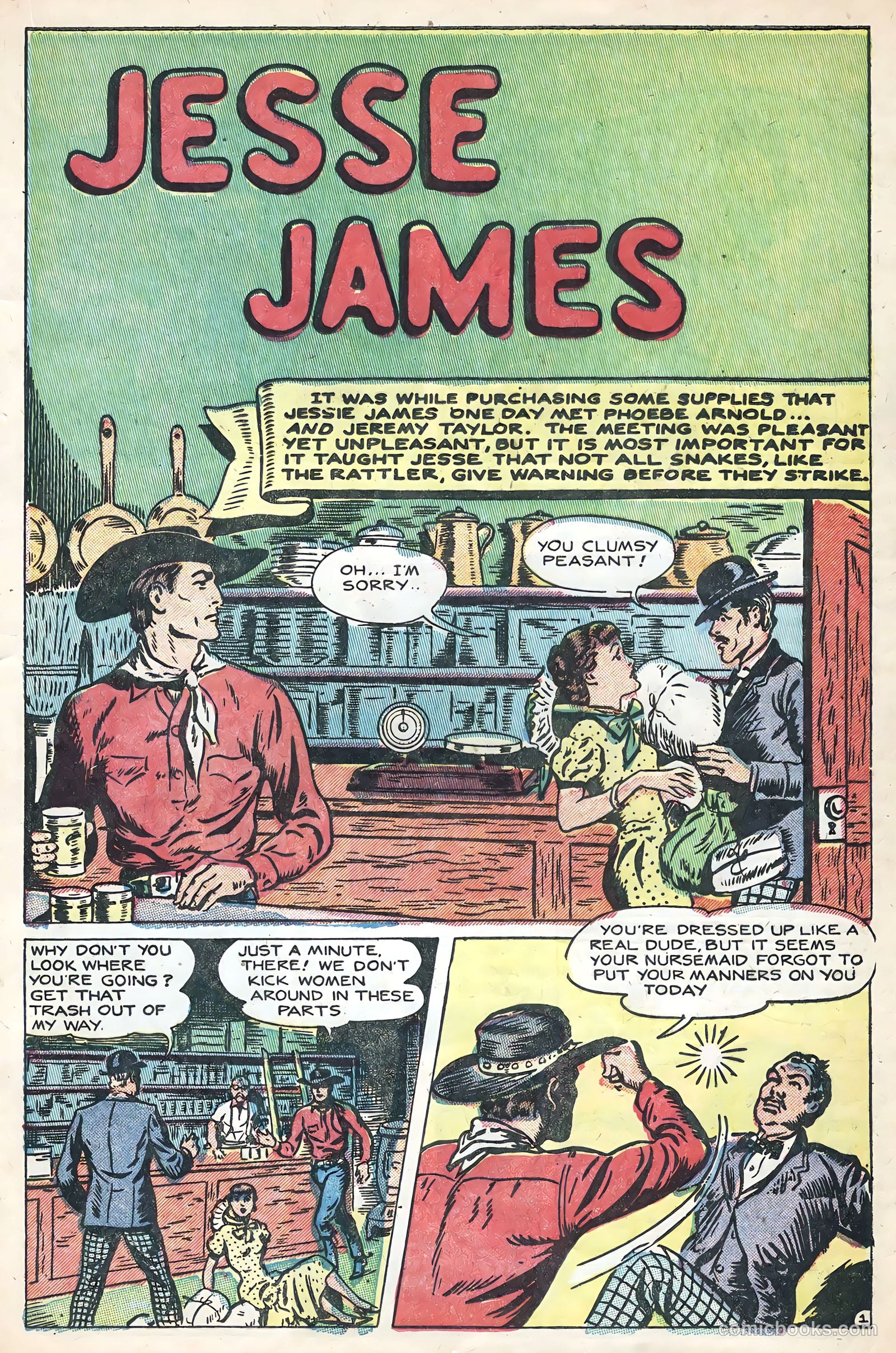 Cowboy Western #55 (1955) — page 17 of 36