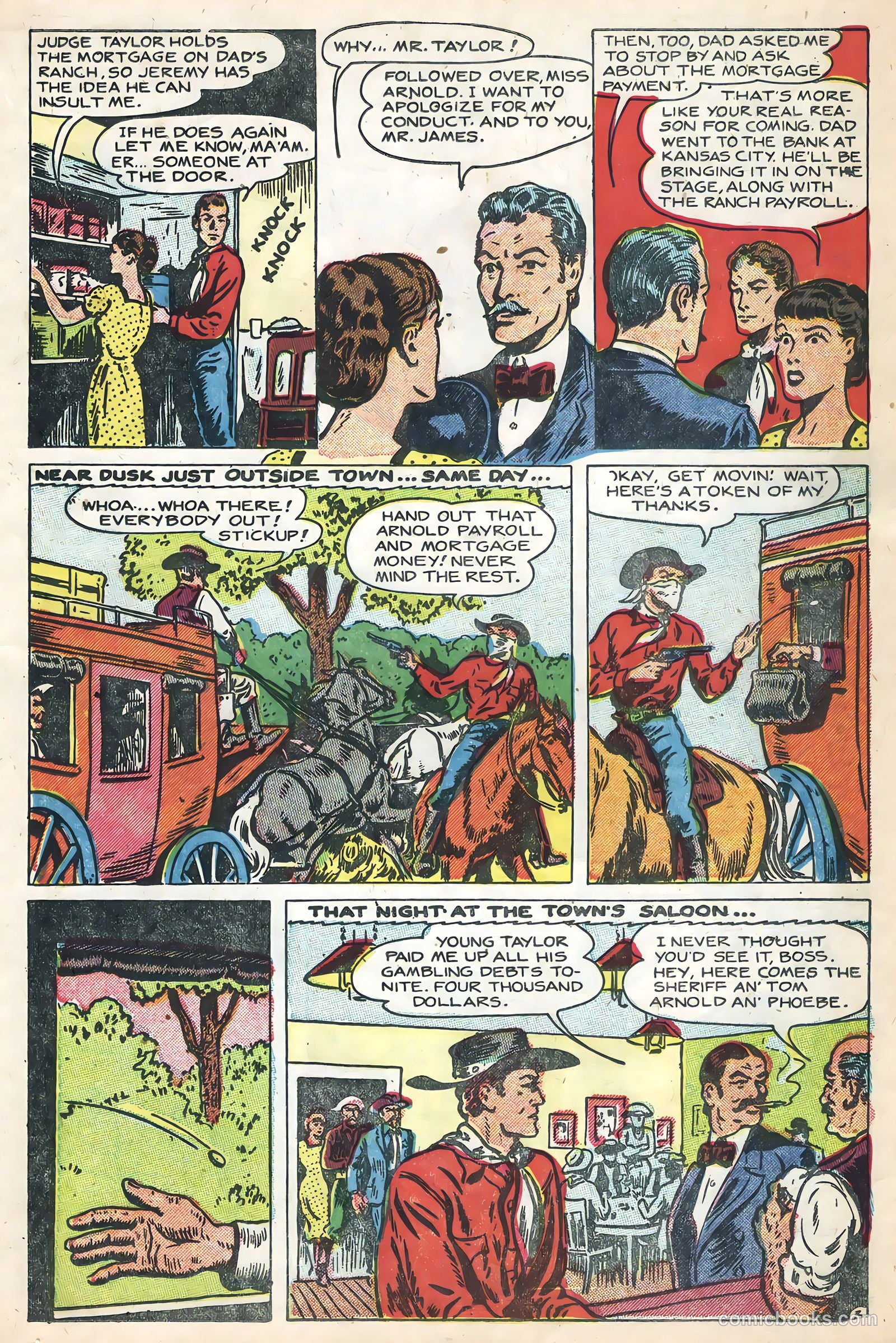 Cowboy Western #55 (1955) — page 19 of 36