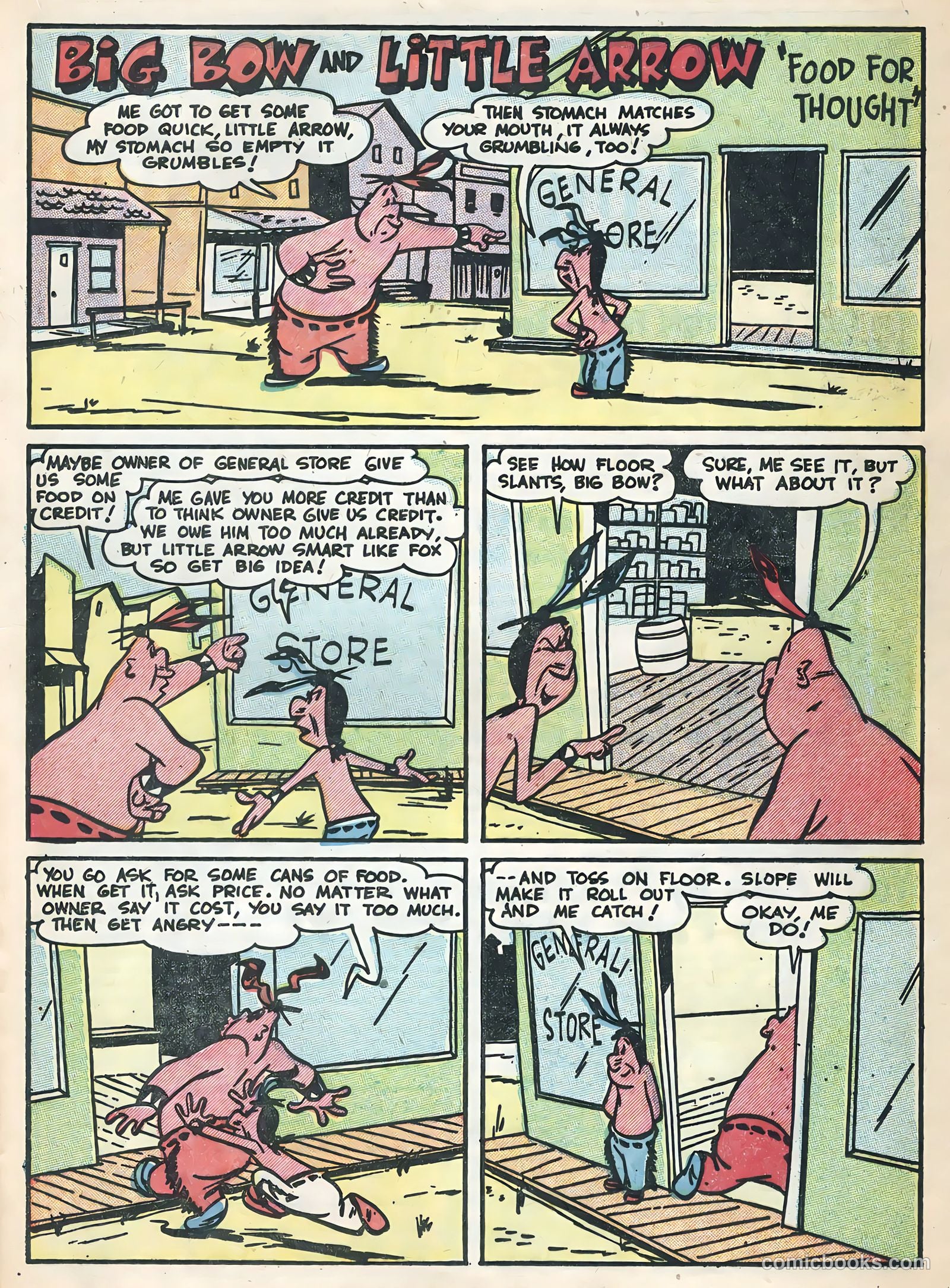 Cowboy Western #55 (1955) — page 21 of 36