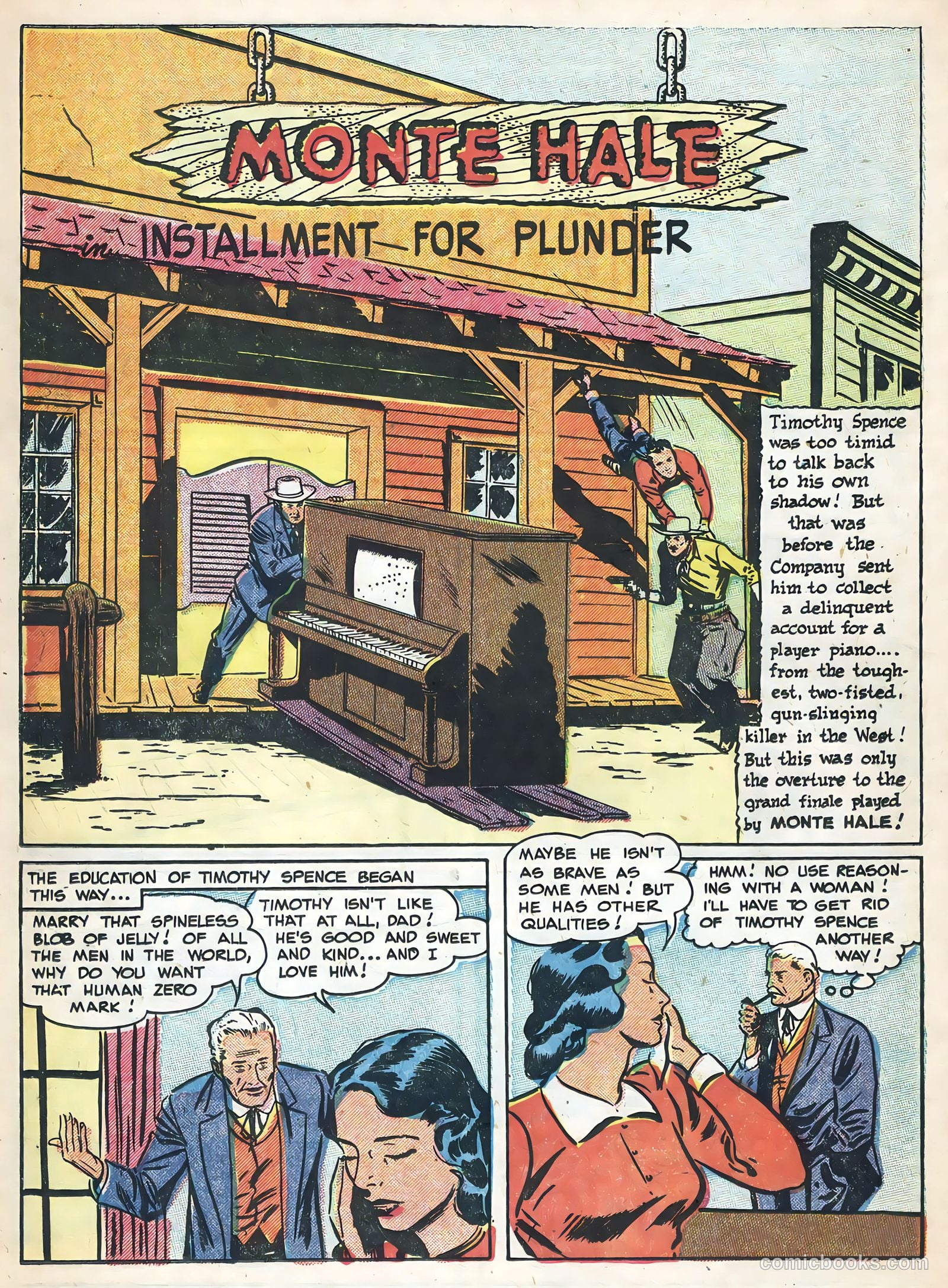 Cowboy Western #55 (1955) — page 26 of 36
