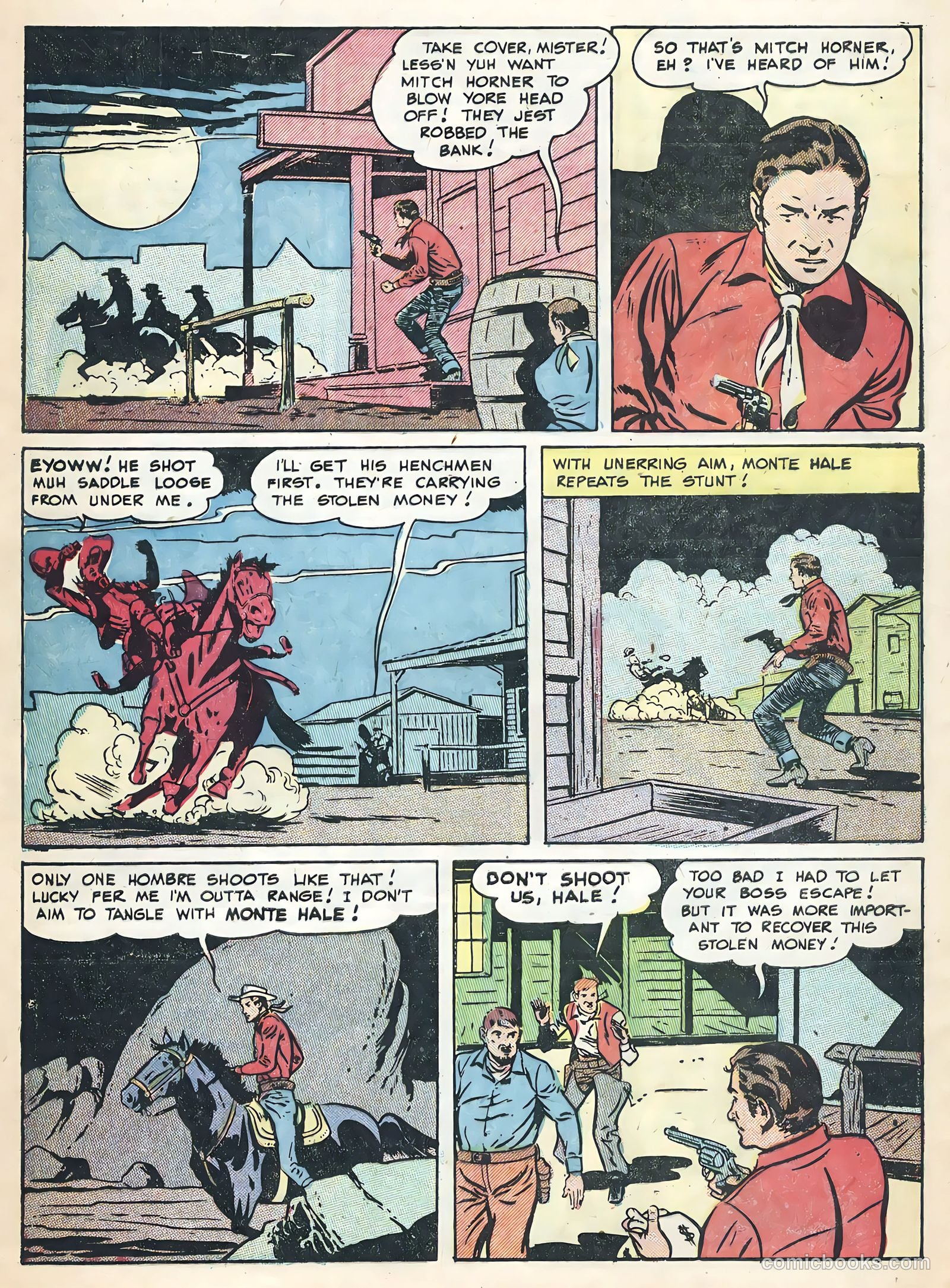 Cowboy Western #55 (1955) — page 28 of 36