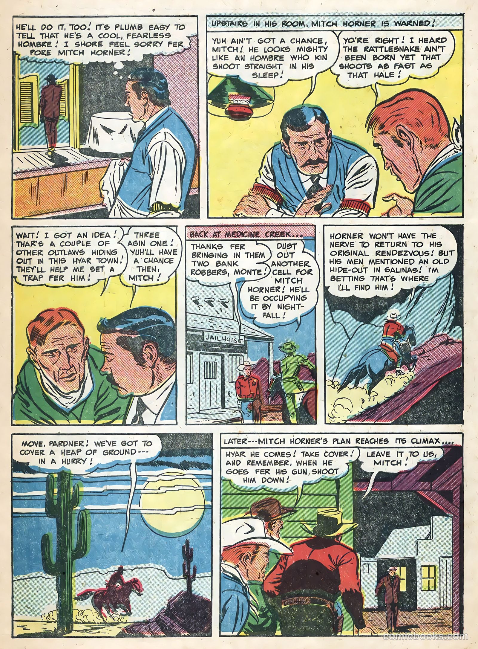 Cowboy Western #55 (1955) — page 30 of 36