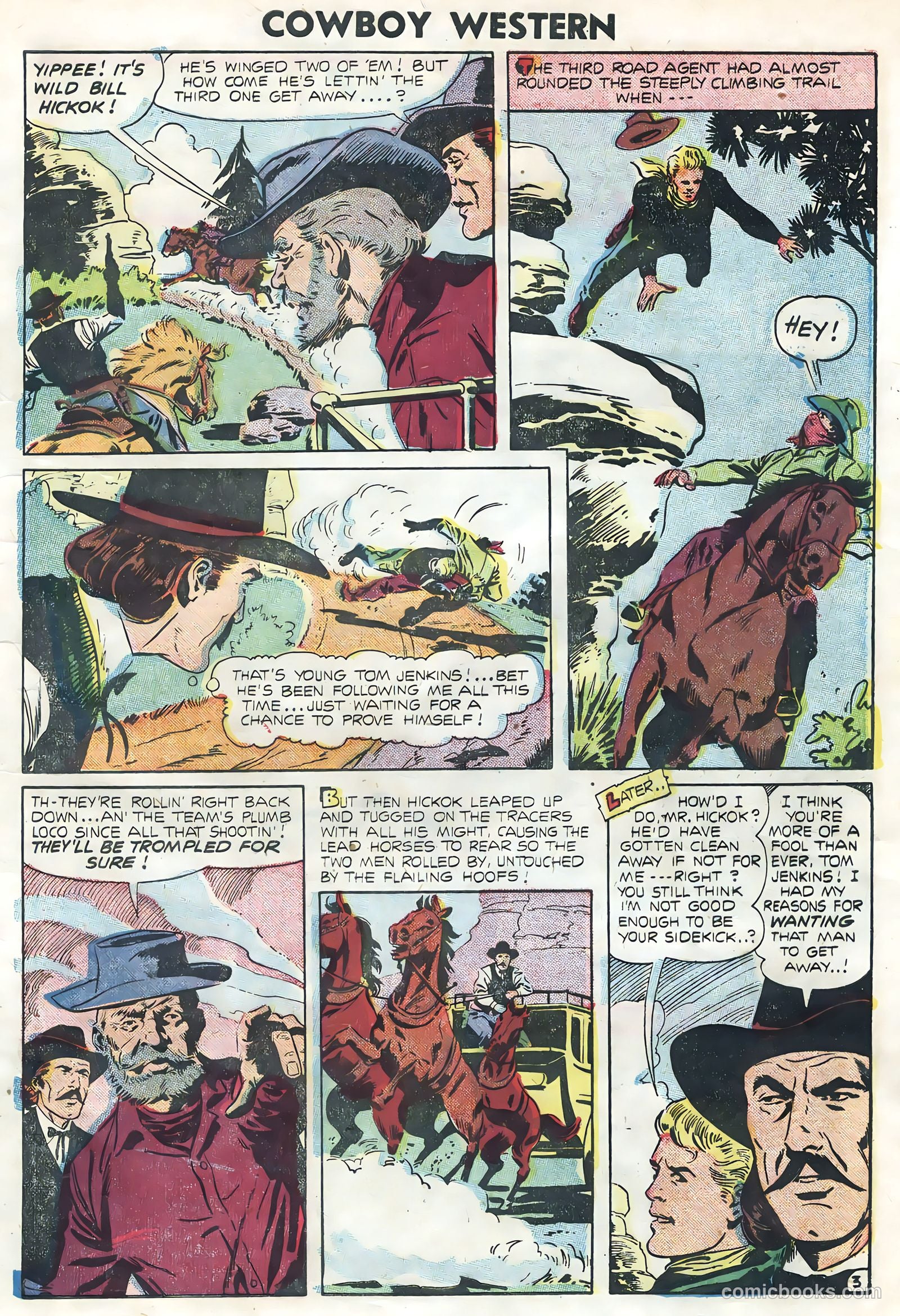 Cowboy Western #56 (1955) — page 5 of 36