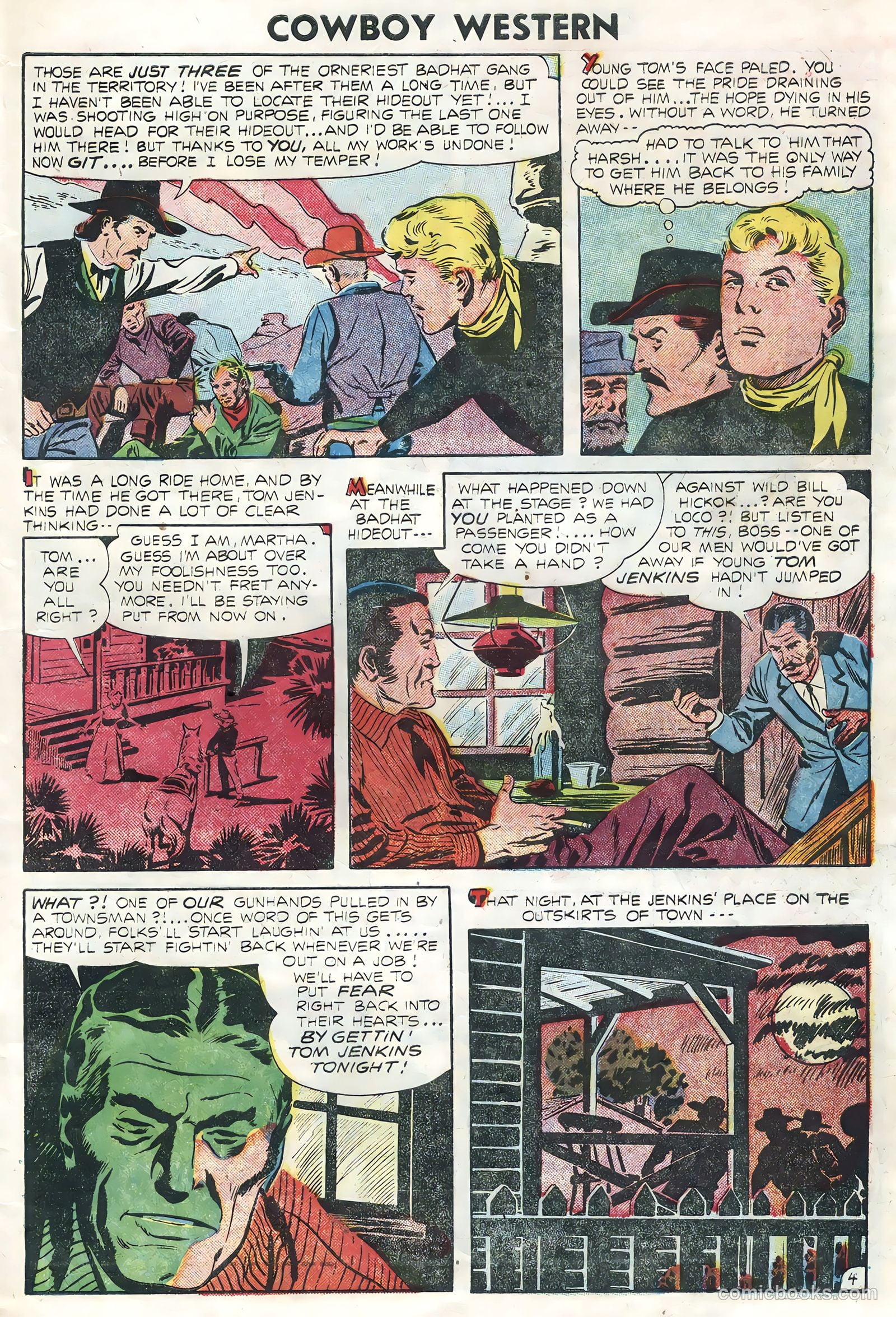 Cowboy Western #56 (1955) — page 7 of 36