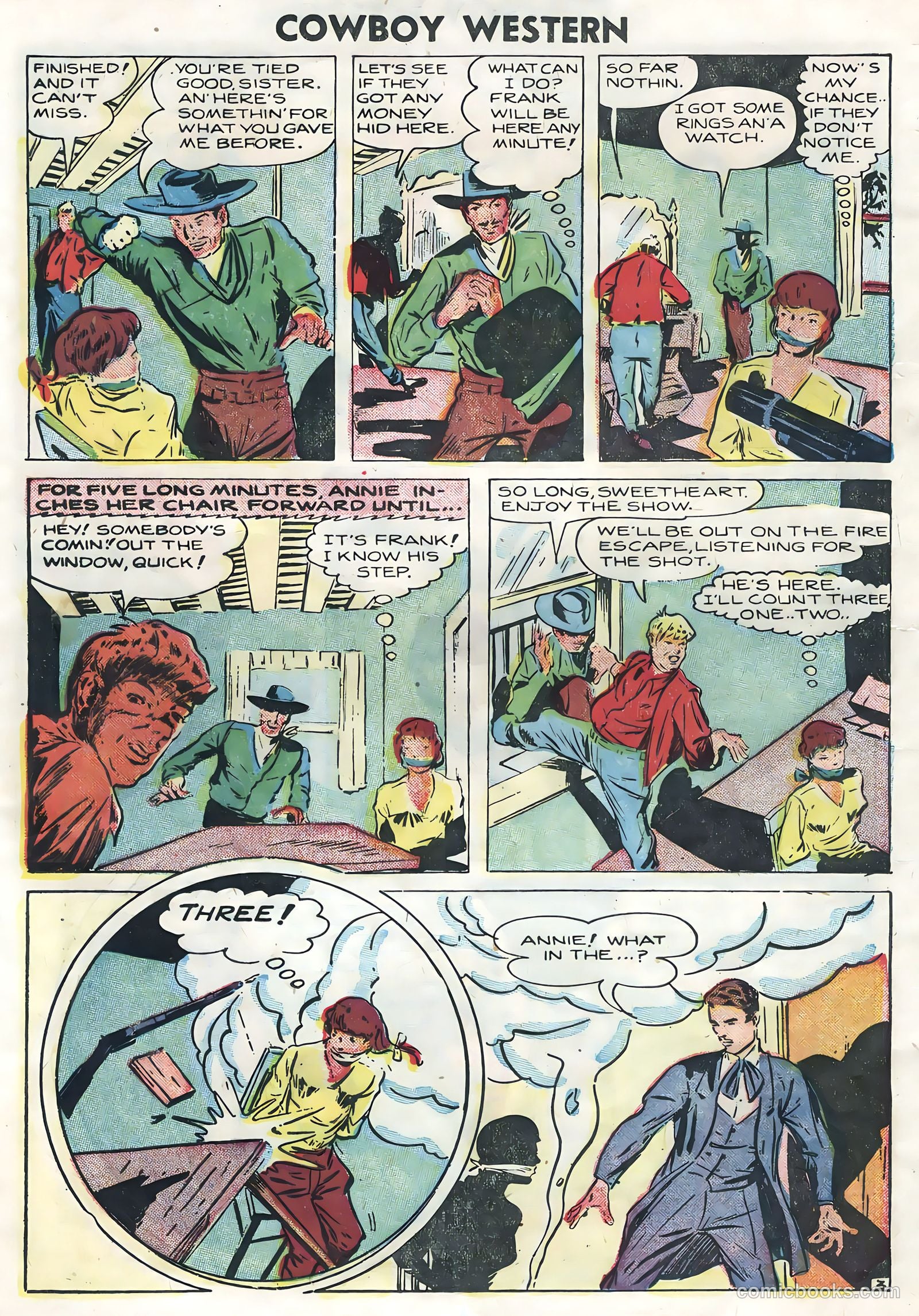 Cowboy Western #56 (1955) — page 12 of 36