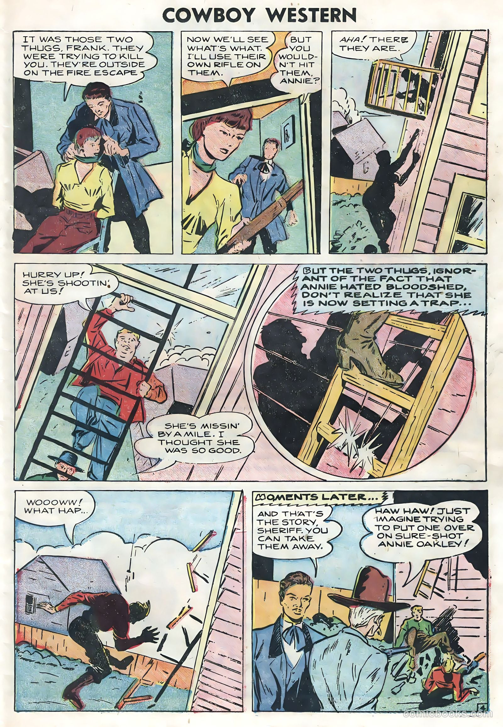 Cowboy Western #56 (1955) — page 13 of 36