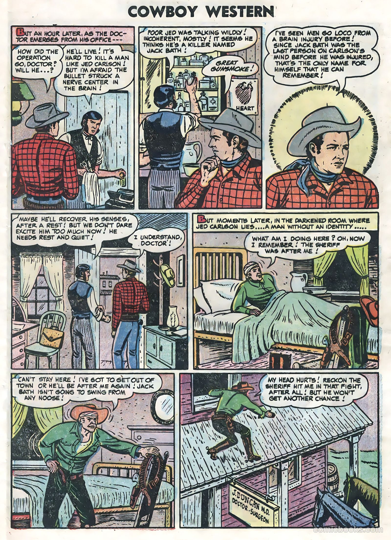 Cowboy Western #56 (1955) — page 17 of 36