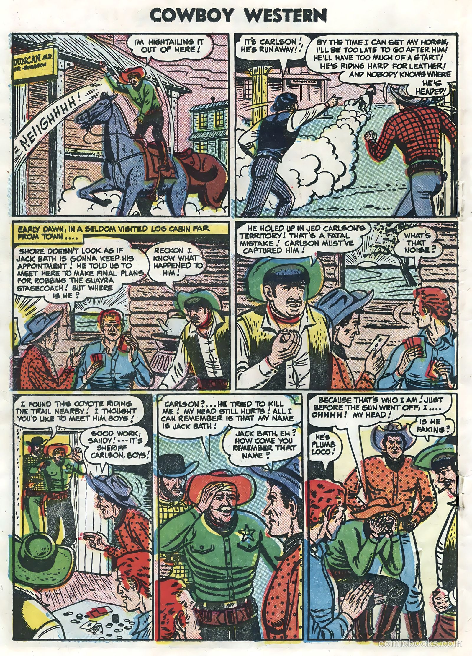 Cowboy Western #56 (1955) — page 18 of 36
