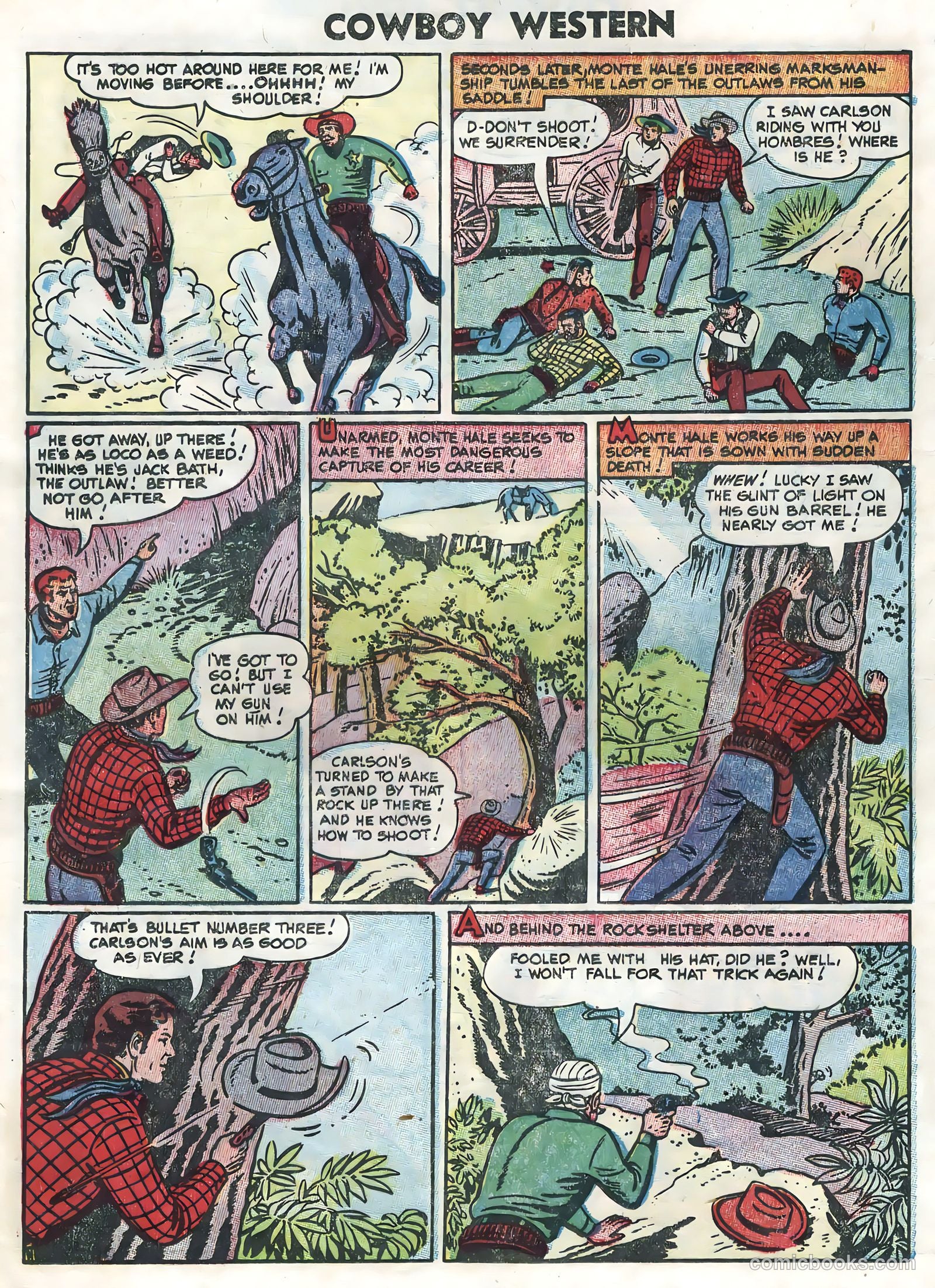 Cowboy Western #56 (1955) — page 20 of 36