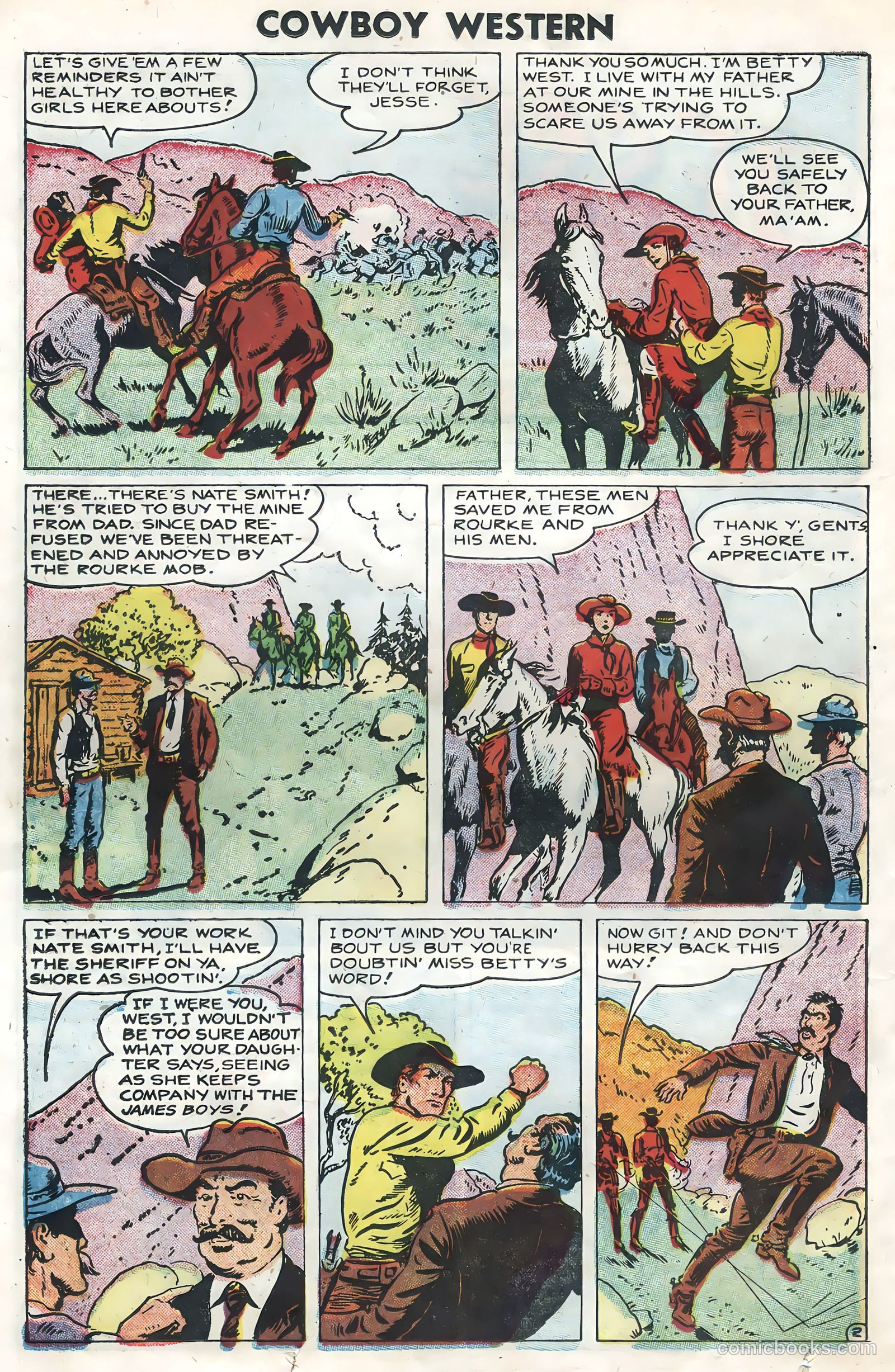 Cowboy Western #56 (1955) — page 26 of 36