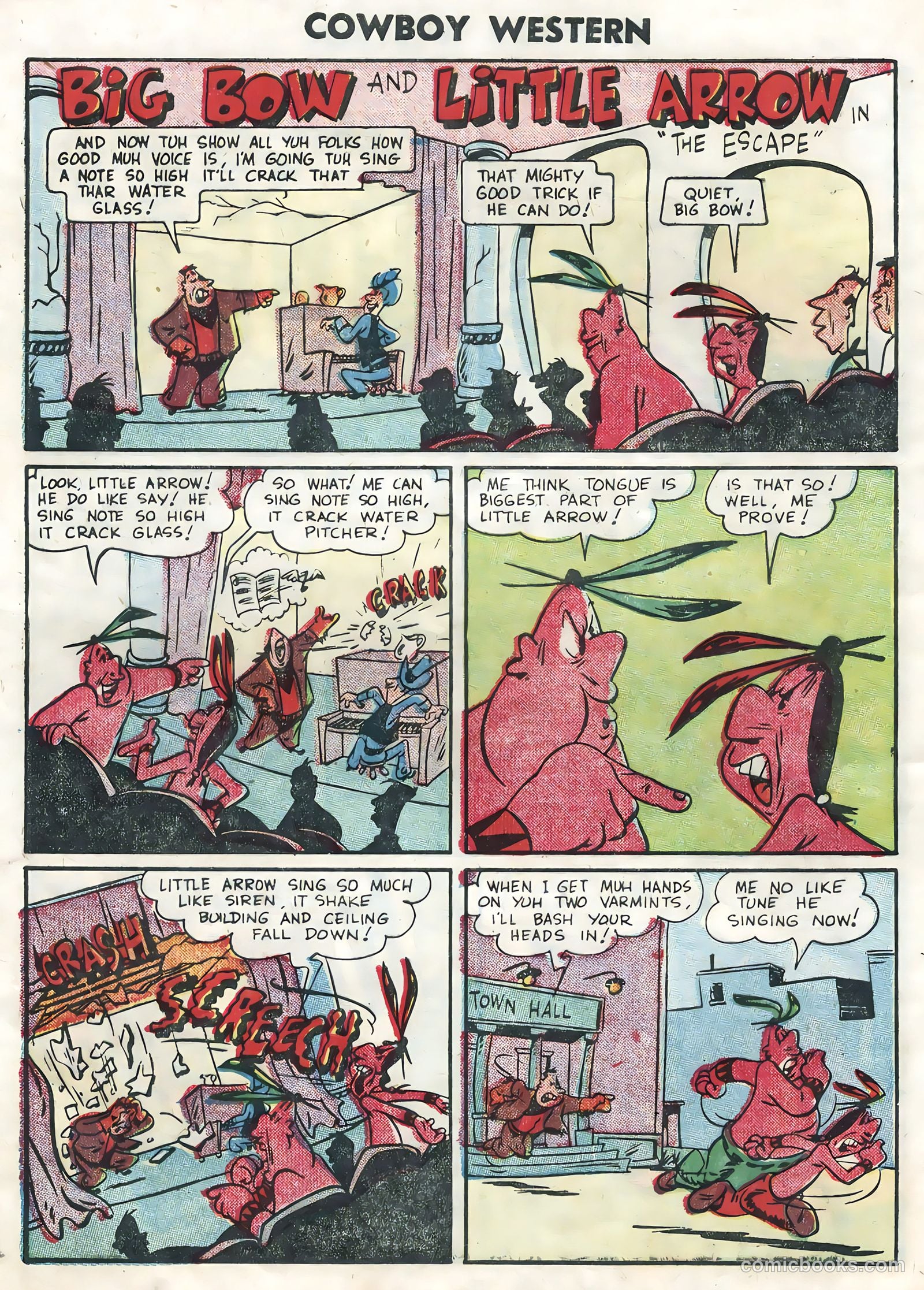 Cowboy Western #56 (1955) — page 29 of 36