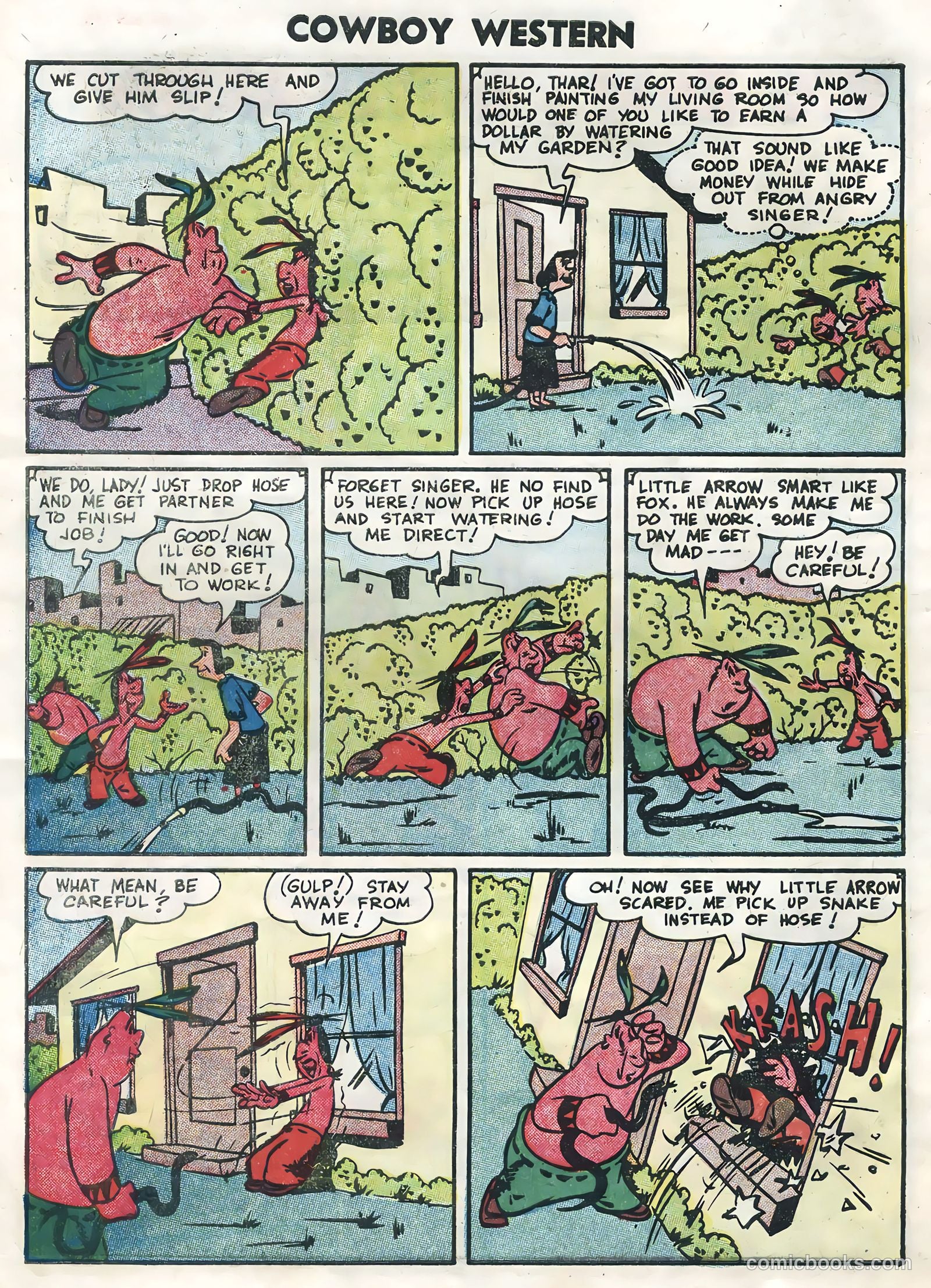 Cowboy Western #56 (1955) — page 30 of 36