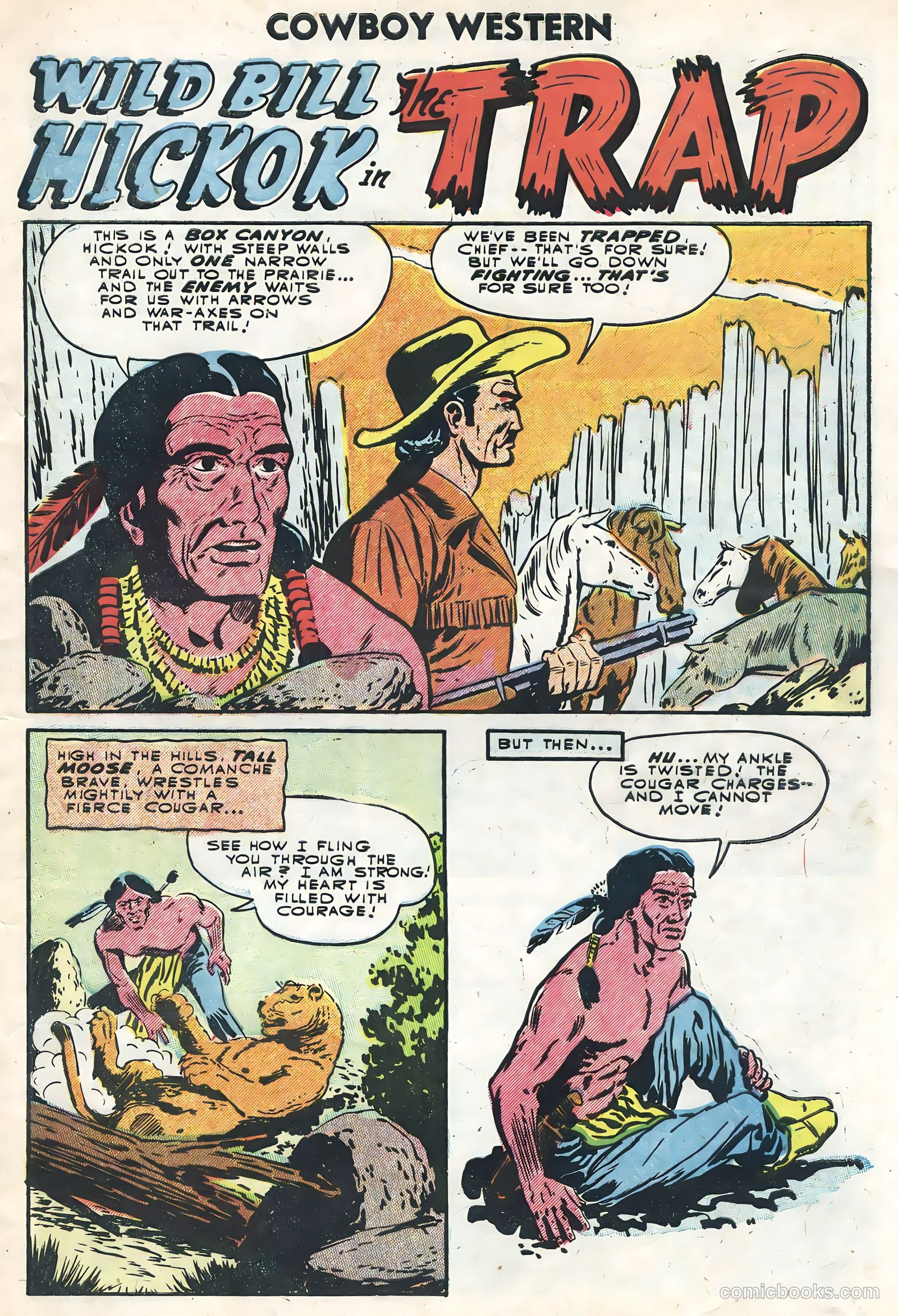 Cowboy Western #57 (1955) — page 3 of 36