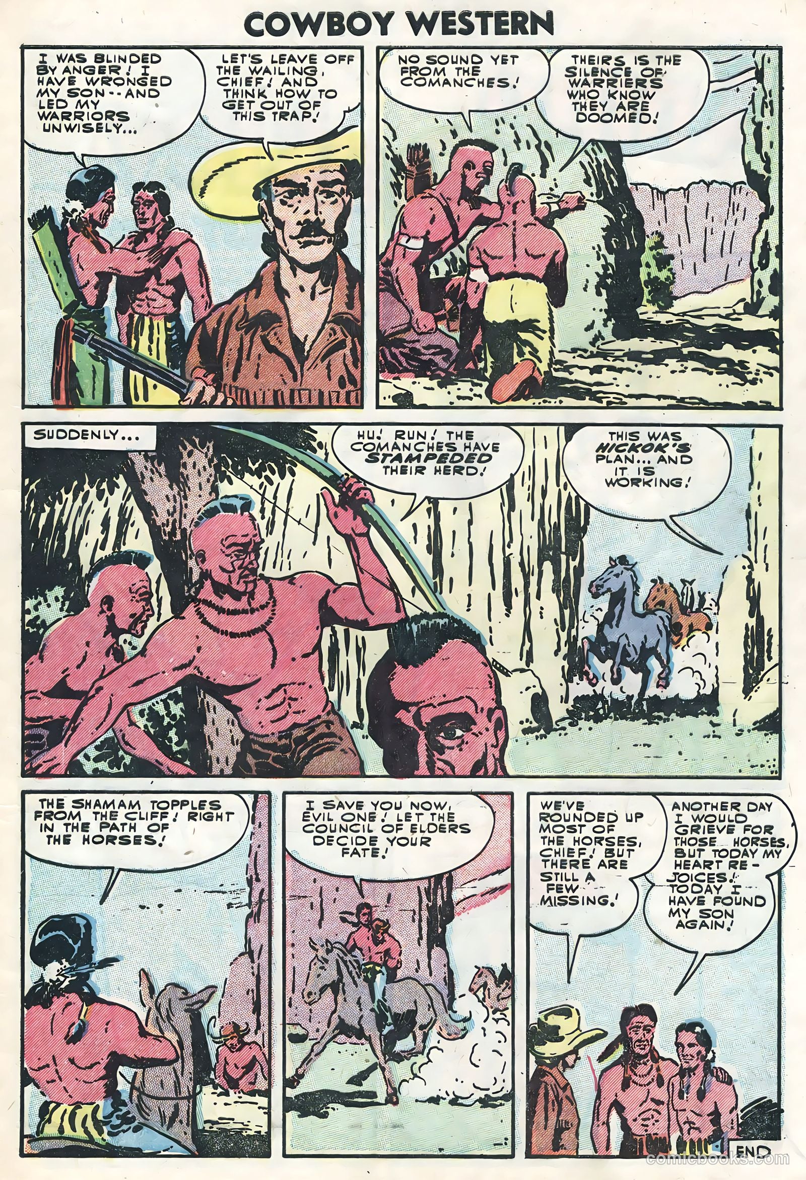 Cowboy Western #57 (1955) — page 9 of 36