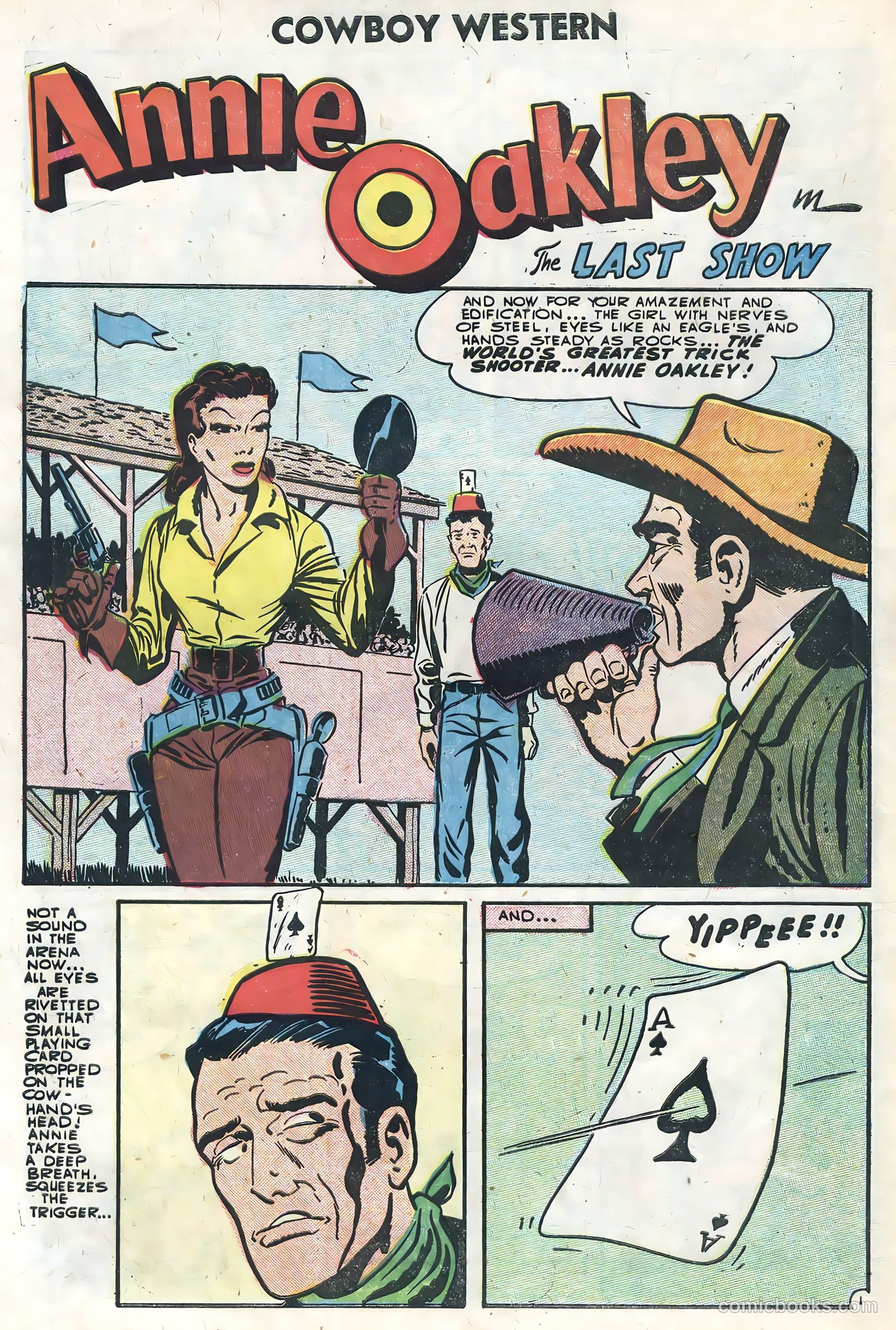 Cowboy Western #57 (1955) — page 10 of 36