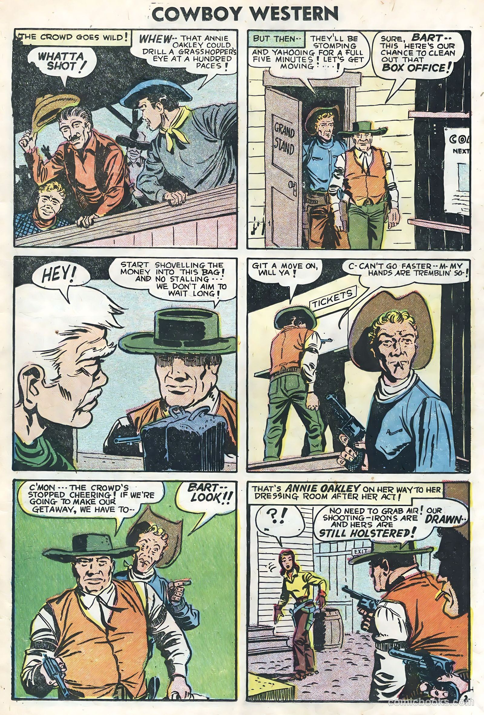 Cowboy Western #57 (1955) — page 11 of 36