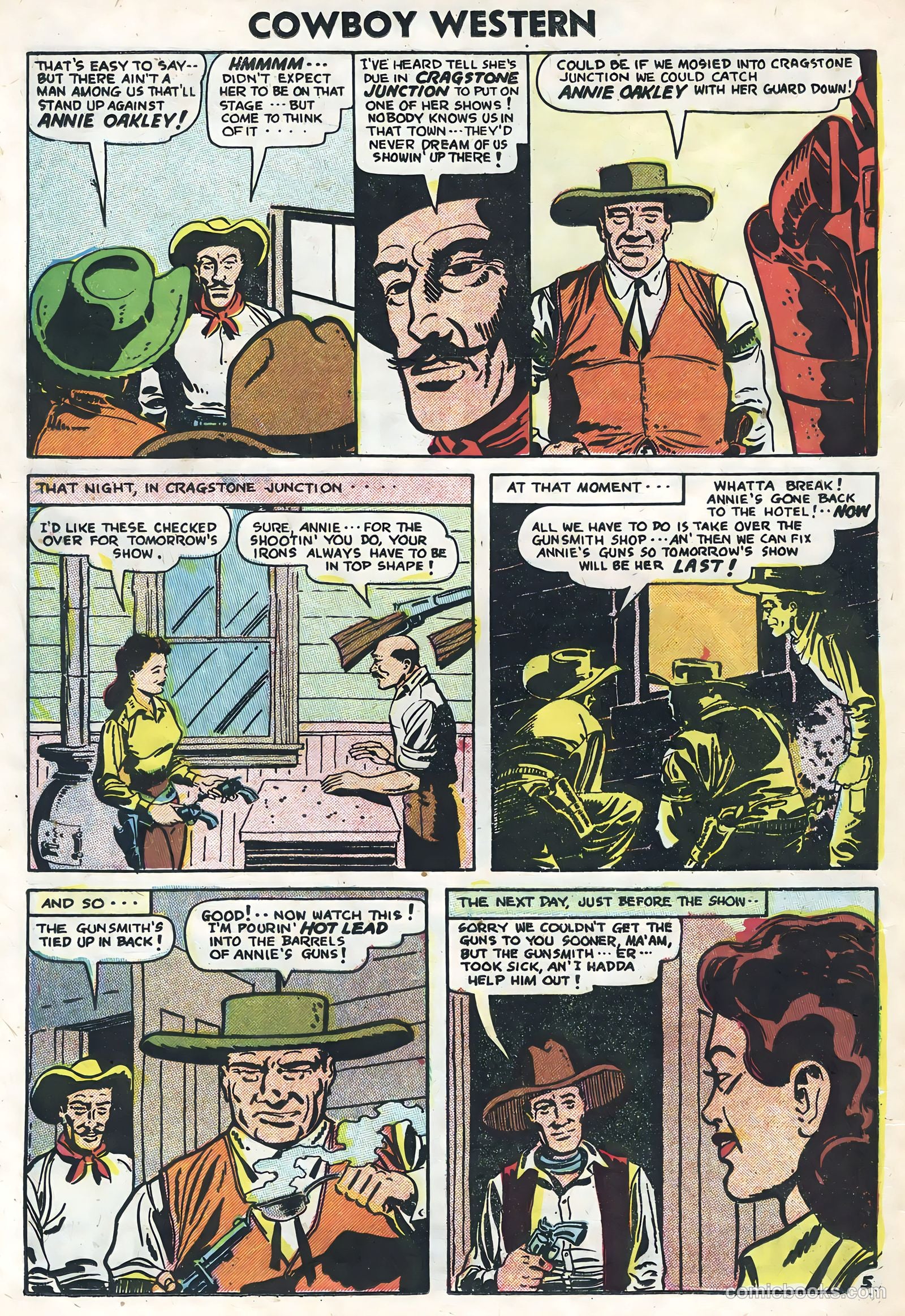 Cowboy Western #57 (1955) — page 14 of 36