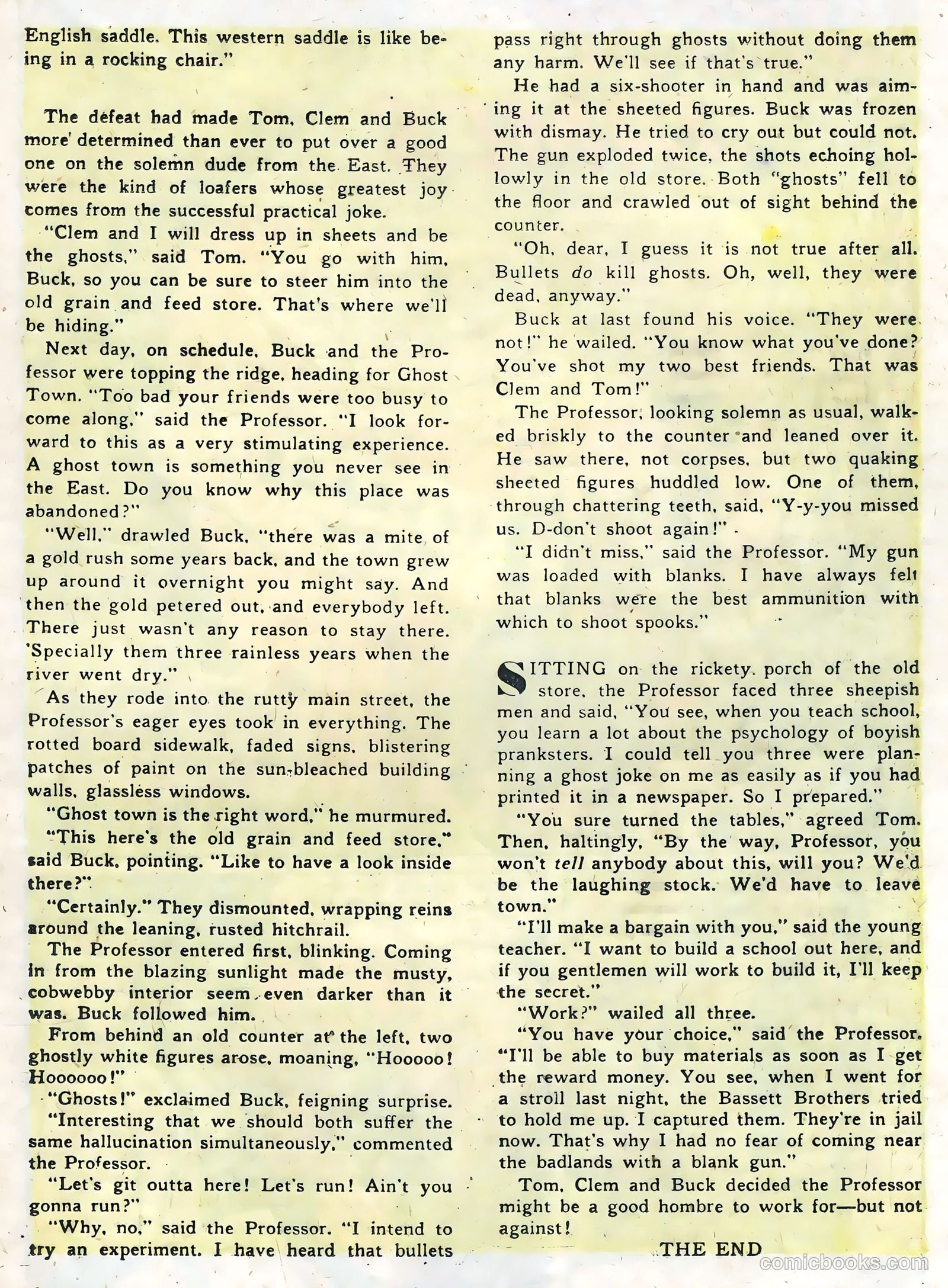 Cowboy Western #57 (1955) — page 19 of 36