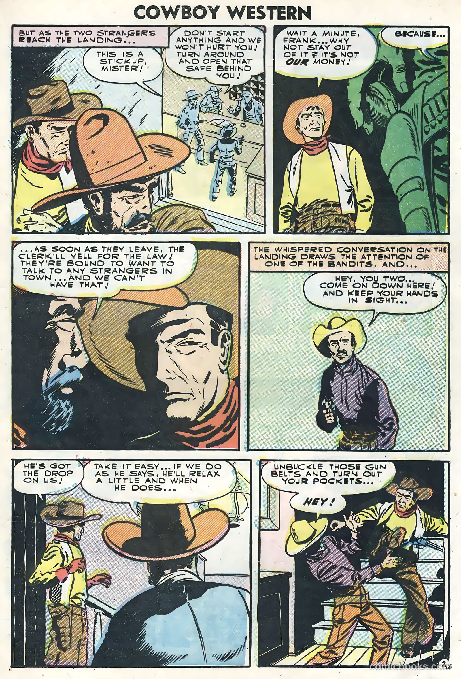 Cowboy Western #57 (1955) — page 21 of 36