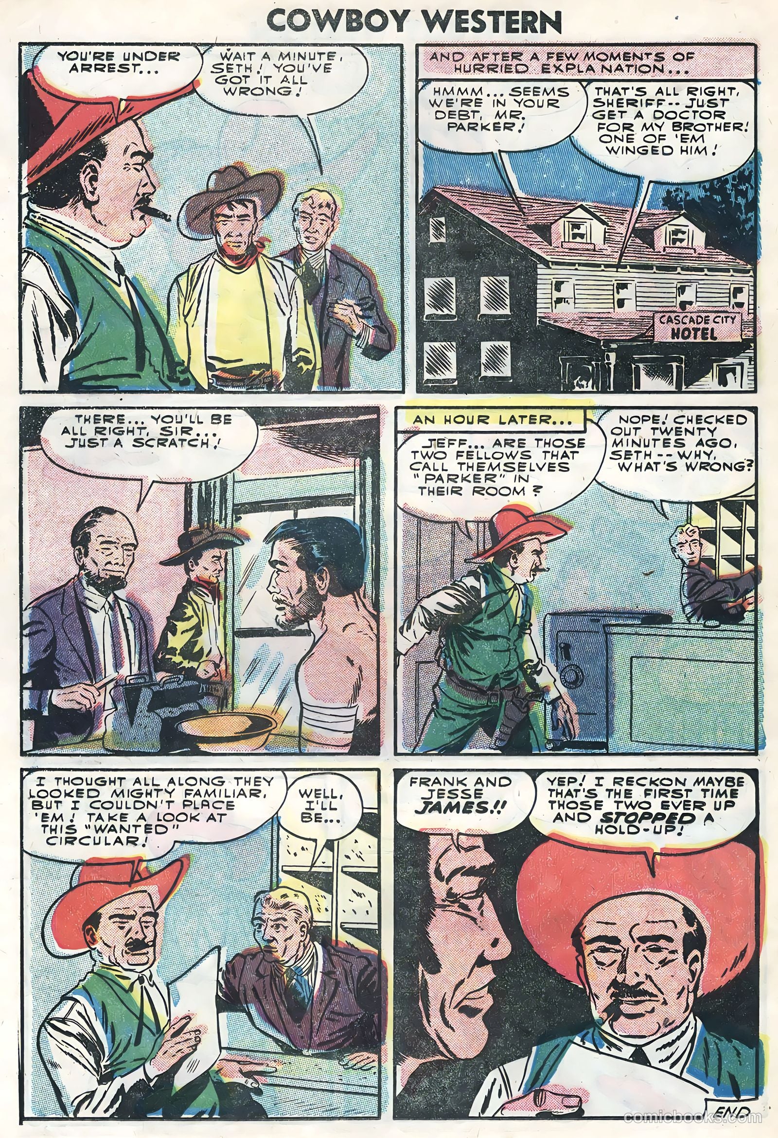 Cowboy Western #57 (1955) — page 24 of 36